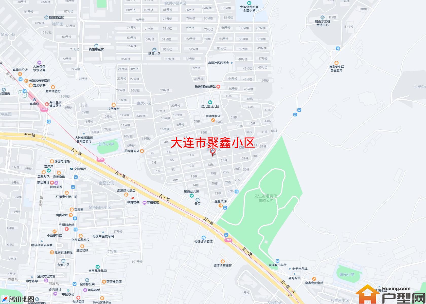 聚鑫小区小区 - 户型网