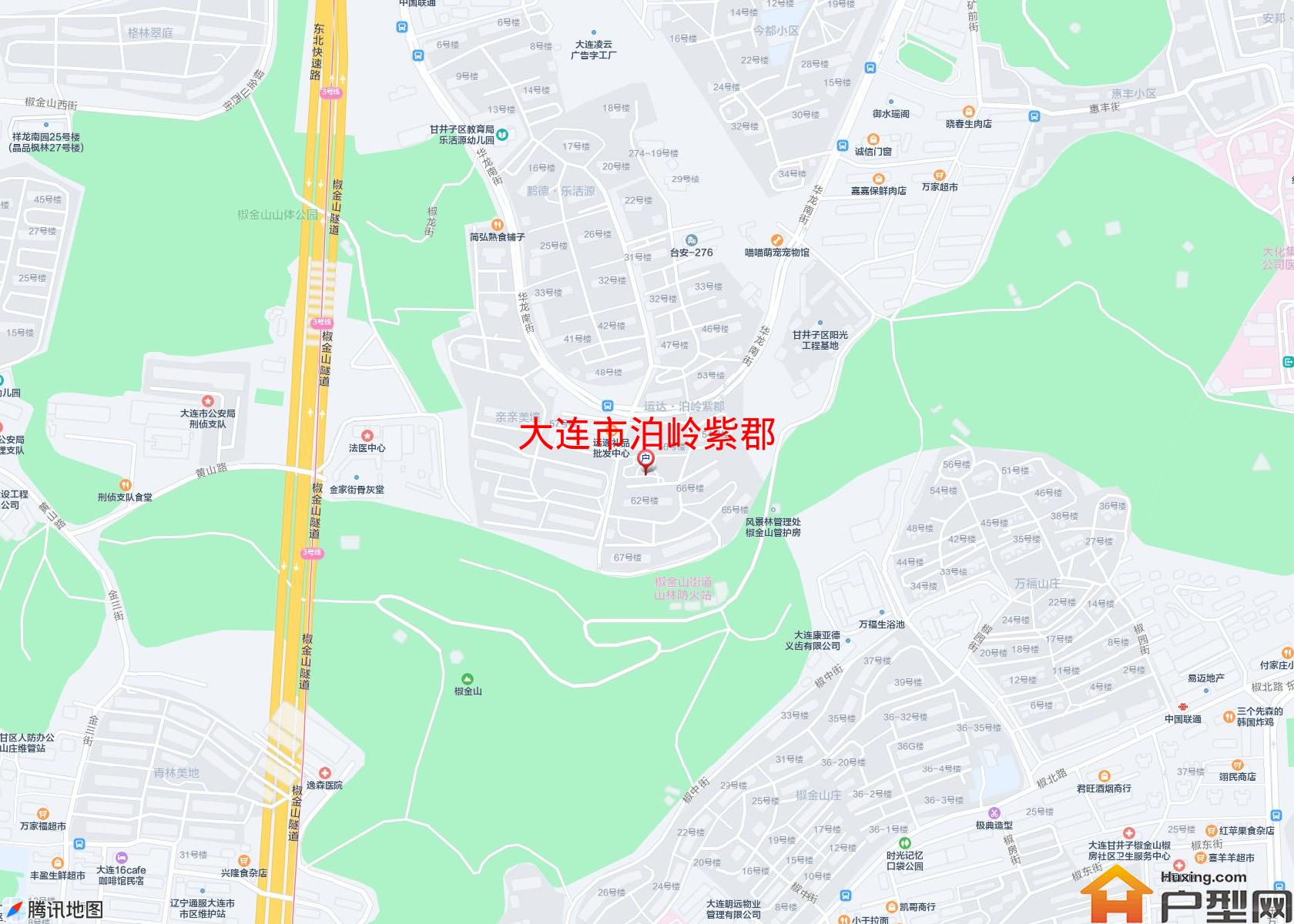 泊岭紫郡小区 - 户型网