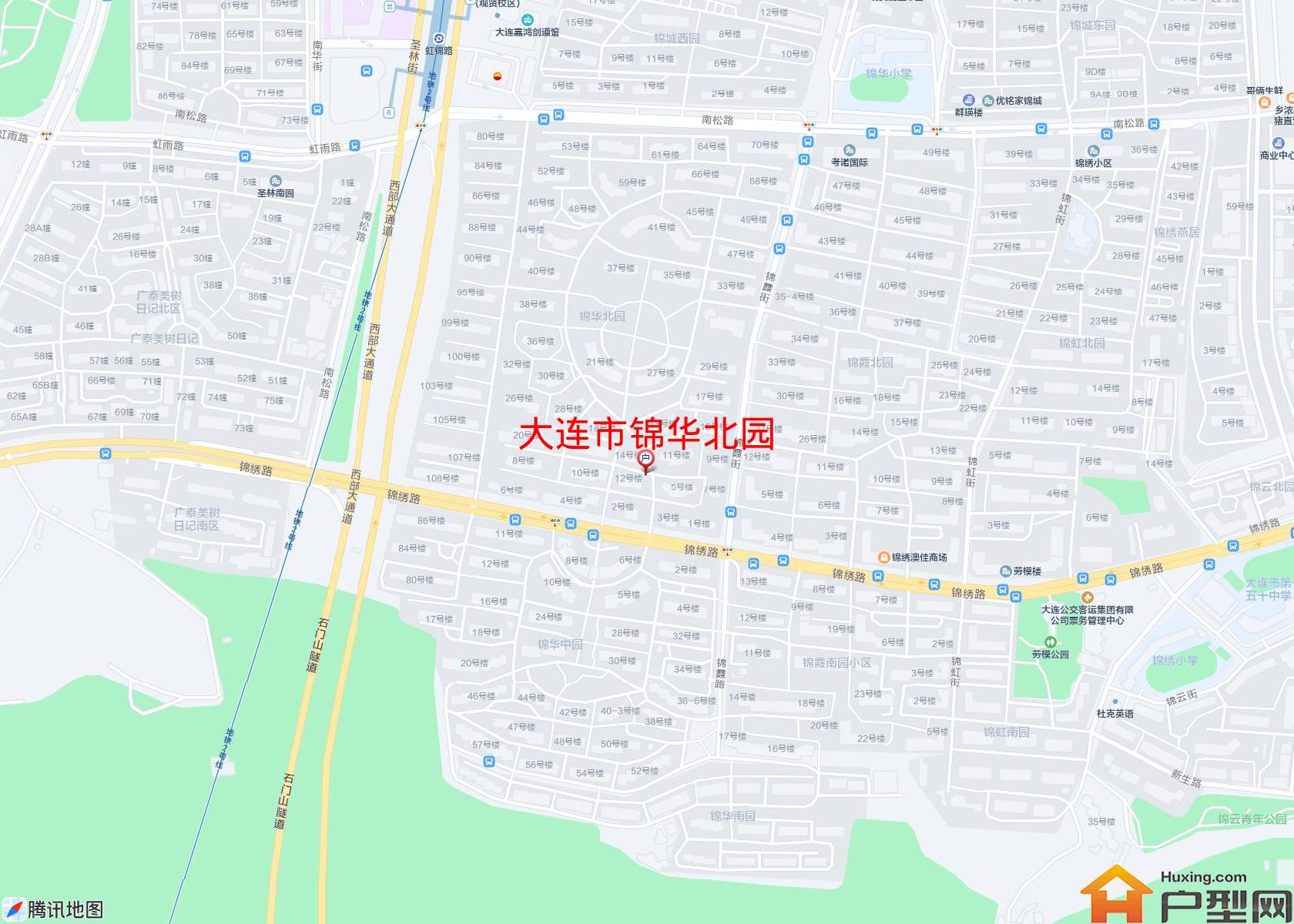 锦华北园小区 - 户型网 锦华北园小区 - 户型网
