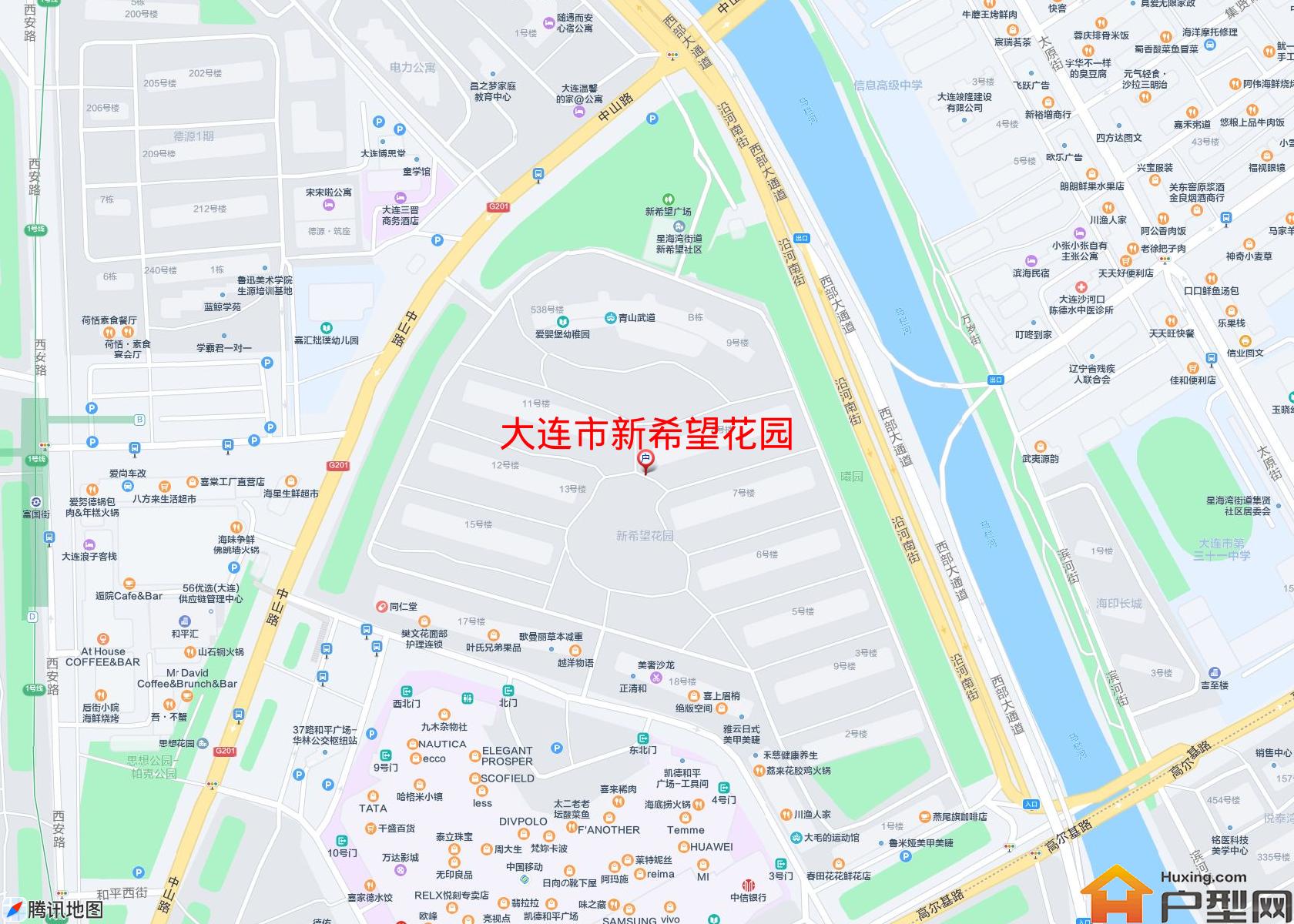 新希望花园小区 - 户型网