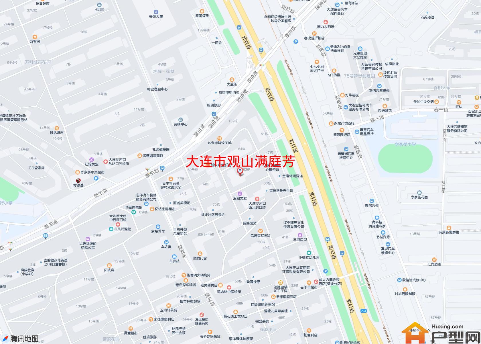 观山满庭芳小区 - 户型网