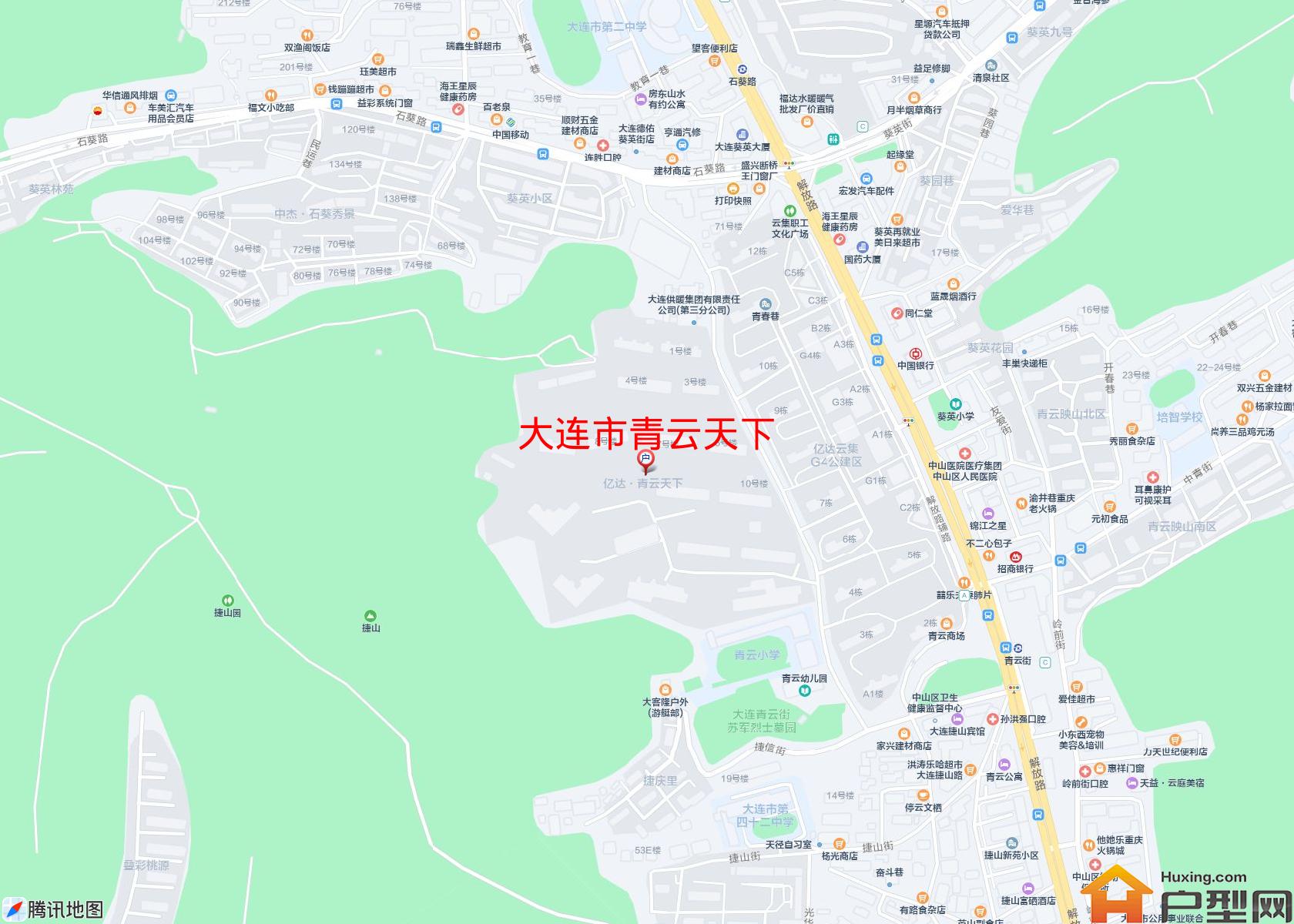 青云天下小区 - 户型网