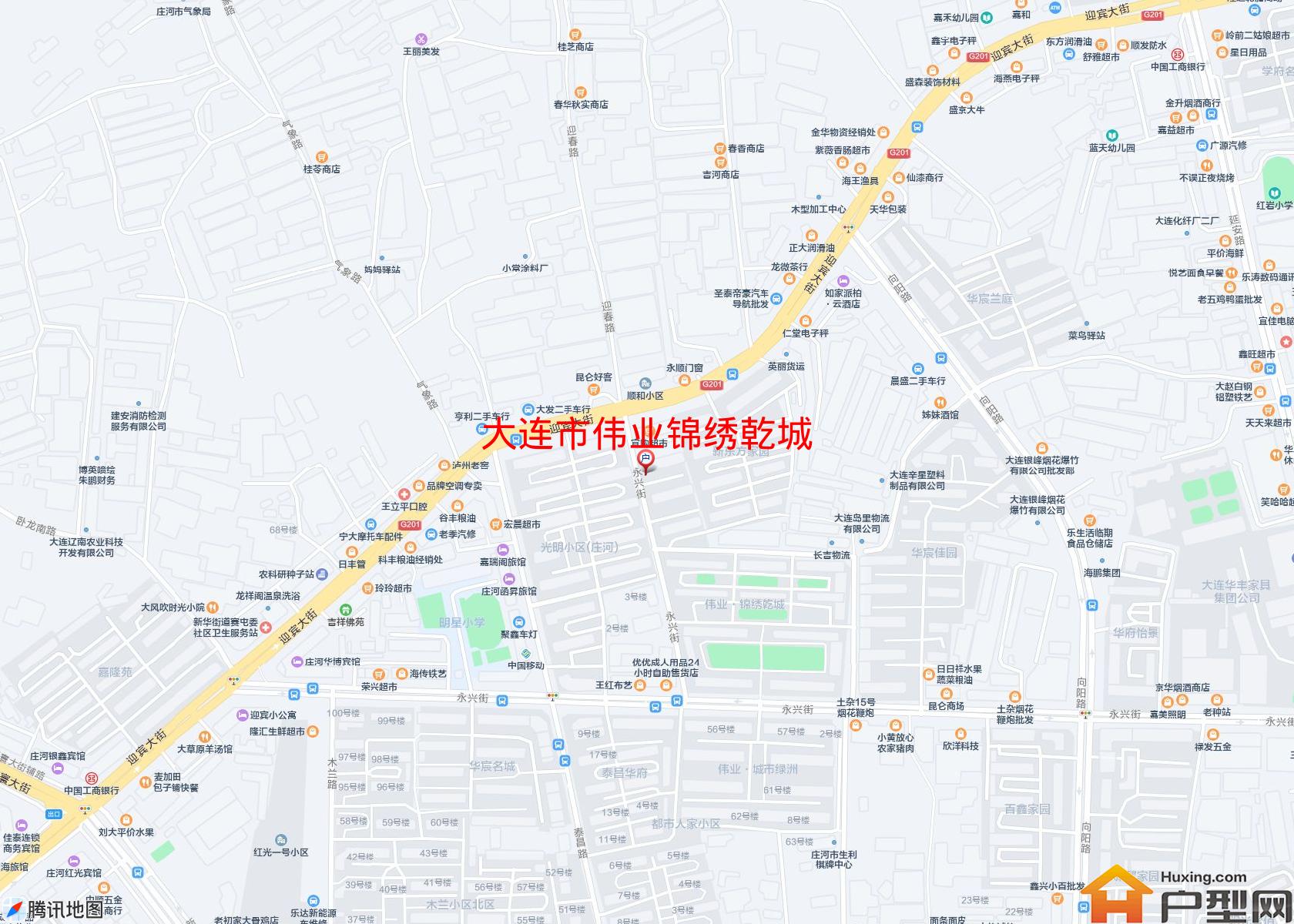 伟业锦绣乾城小区 - 户型网