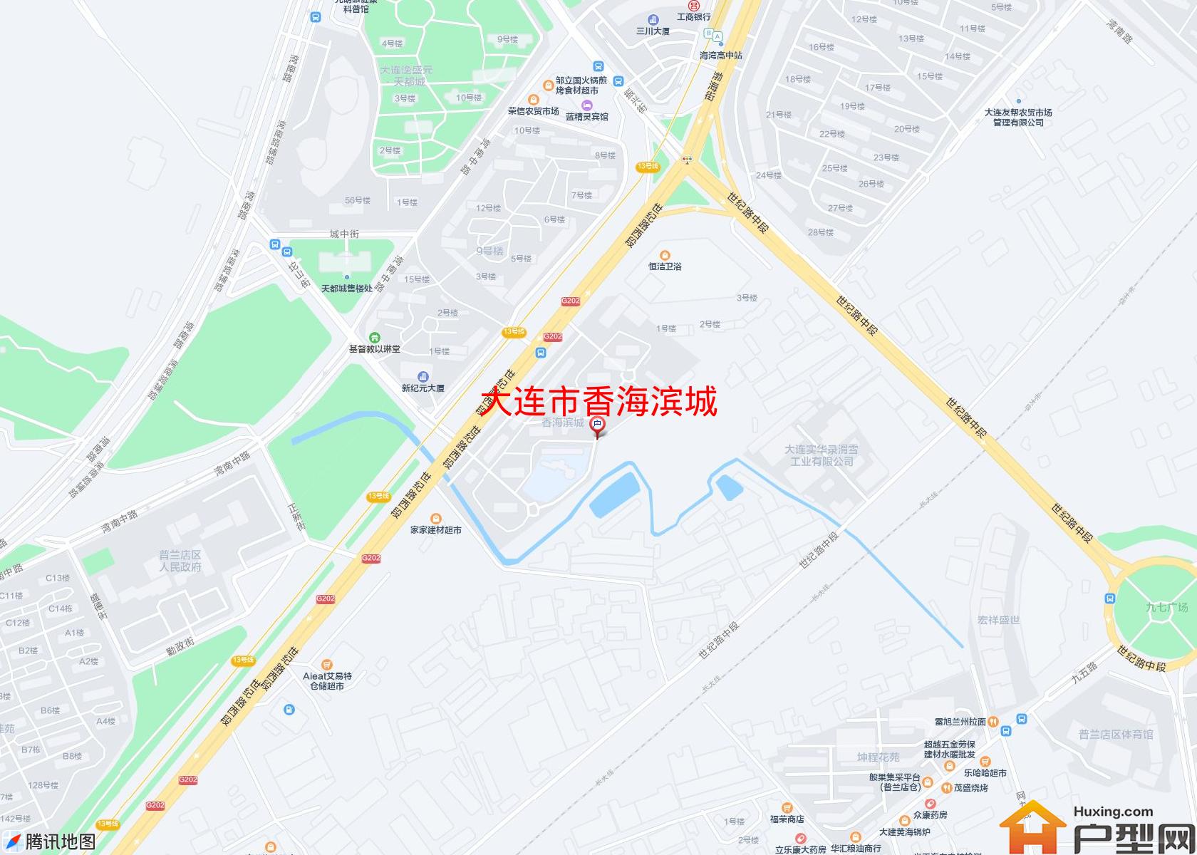 香海滨城小区 - 户型网