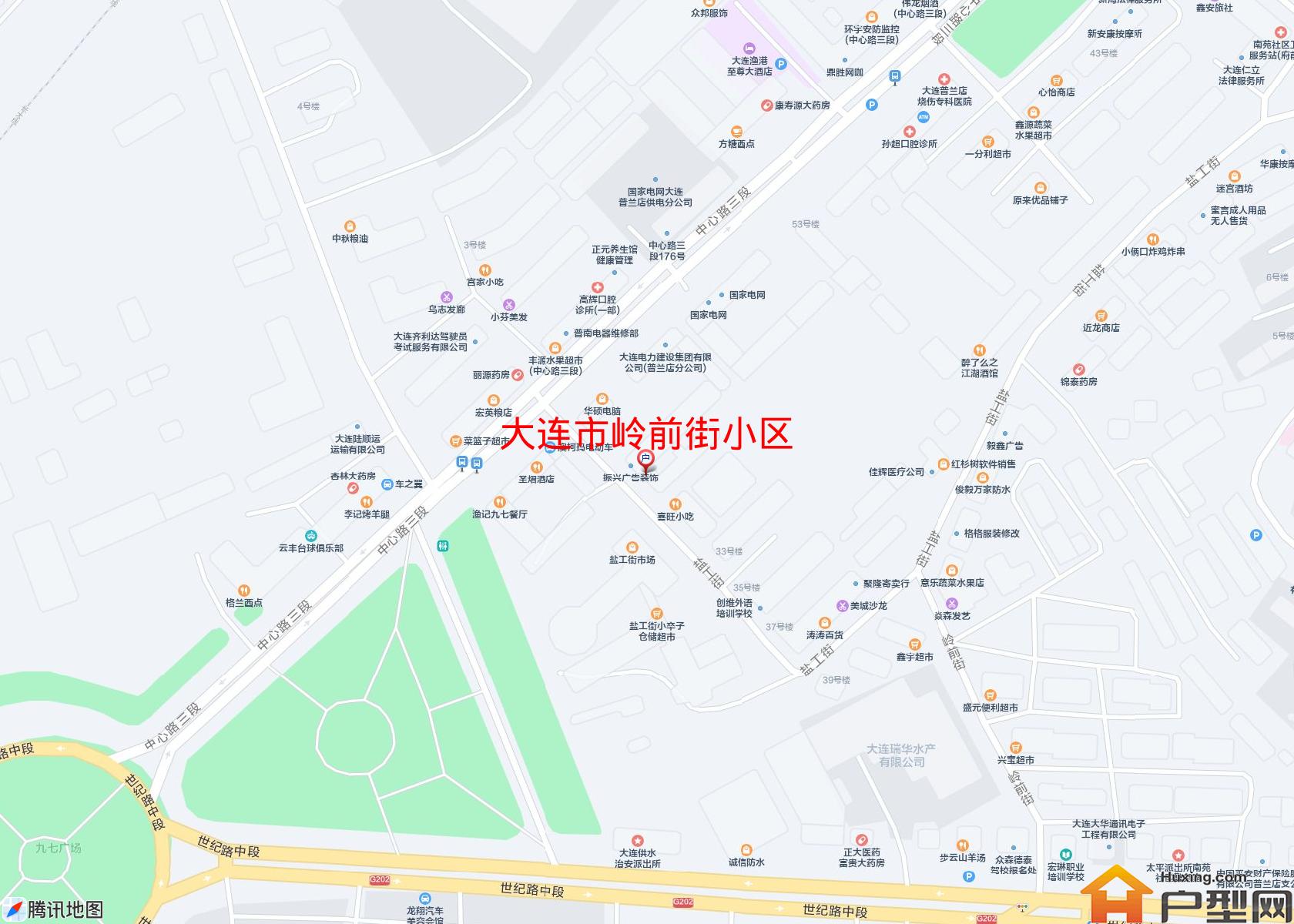 岭前街小区小区 - 户型网
