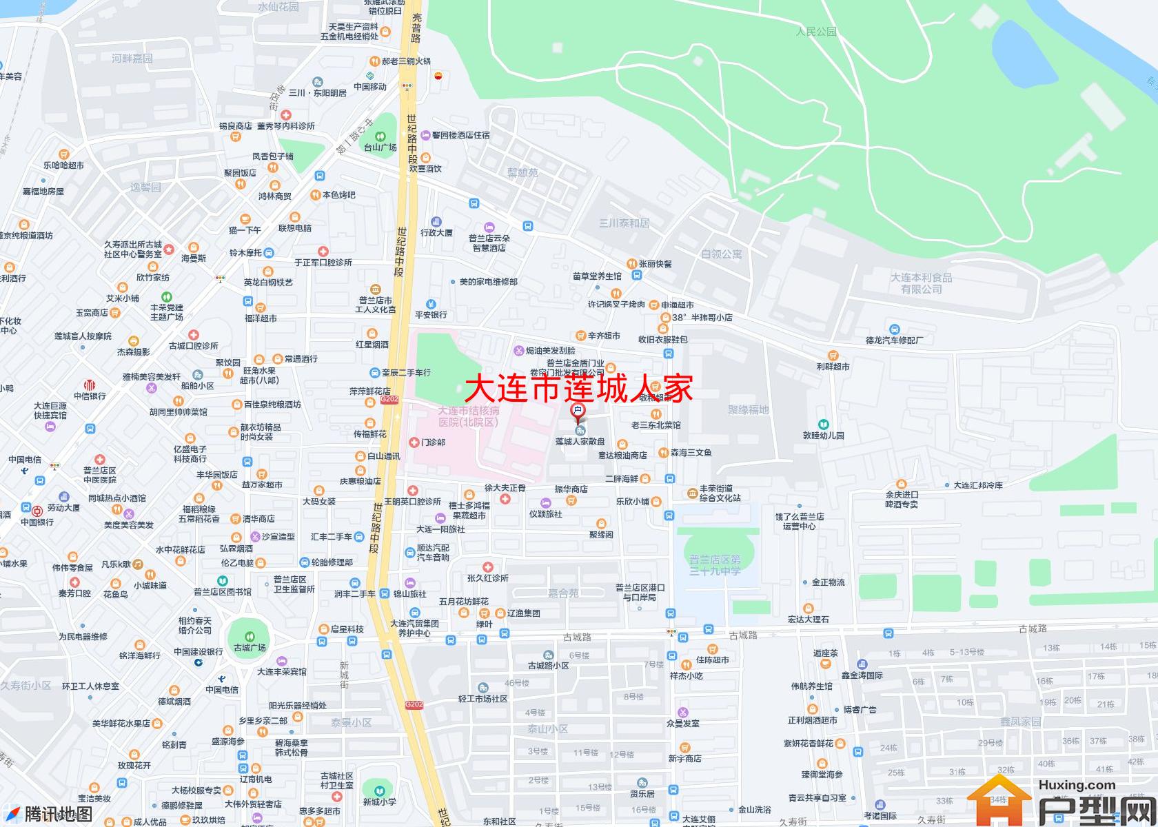 莲城人家小区 - 户型网