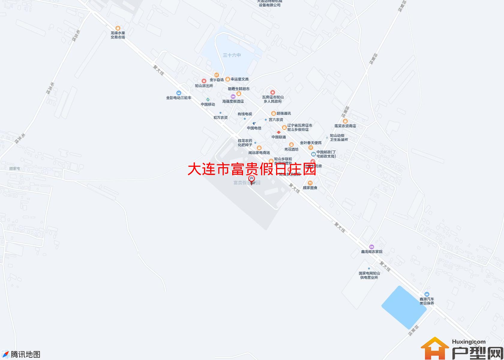 富贵假日庄园小区 - 户型网