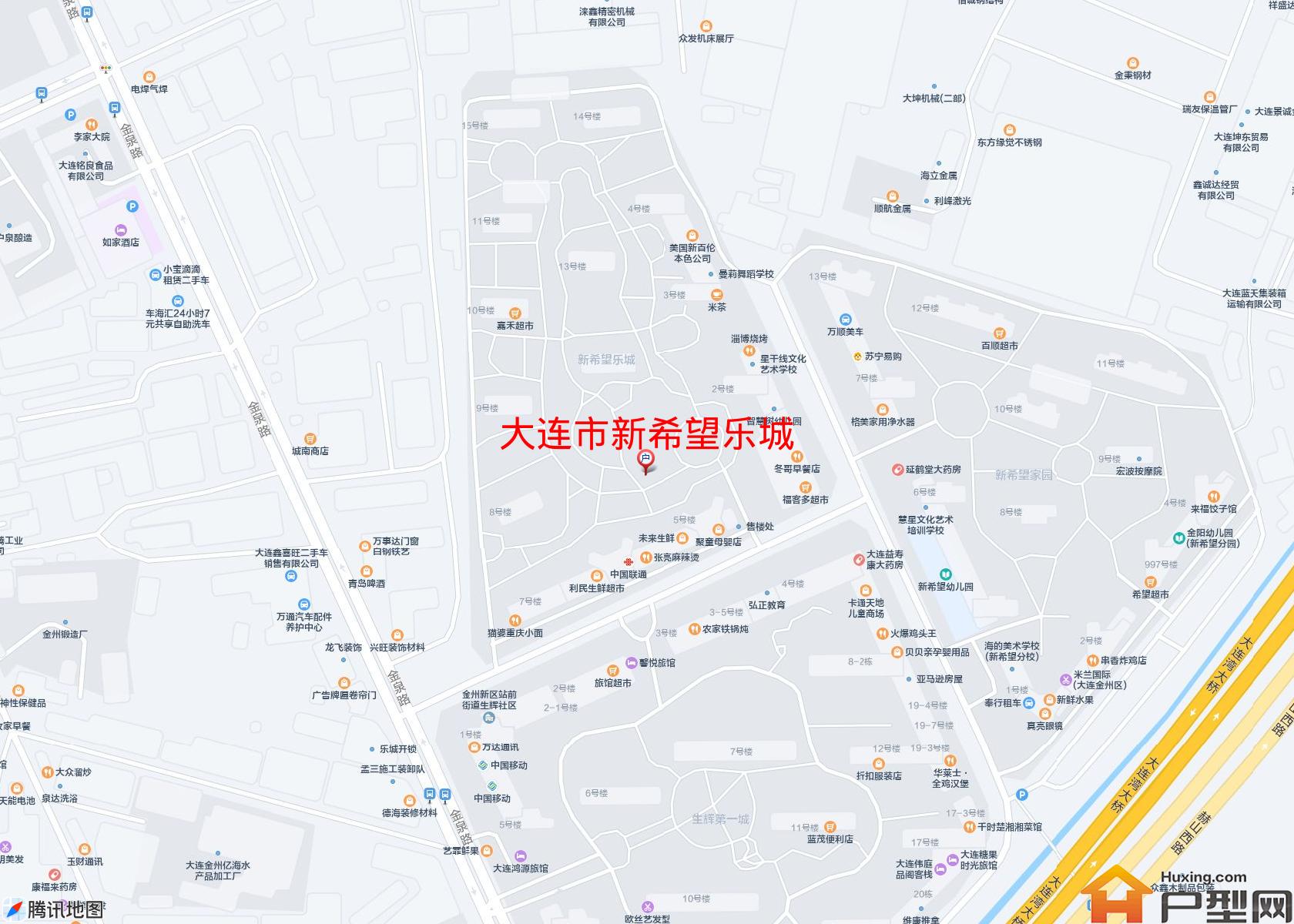 新希望乐城小区 - 户型网