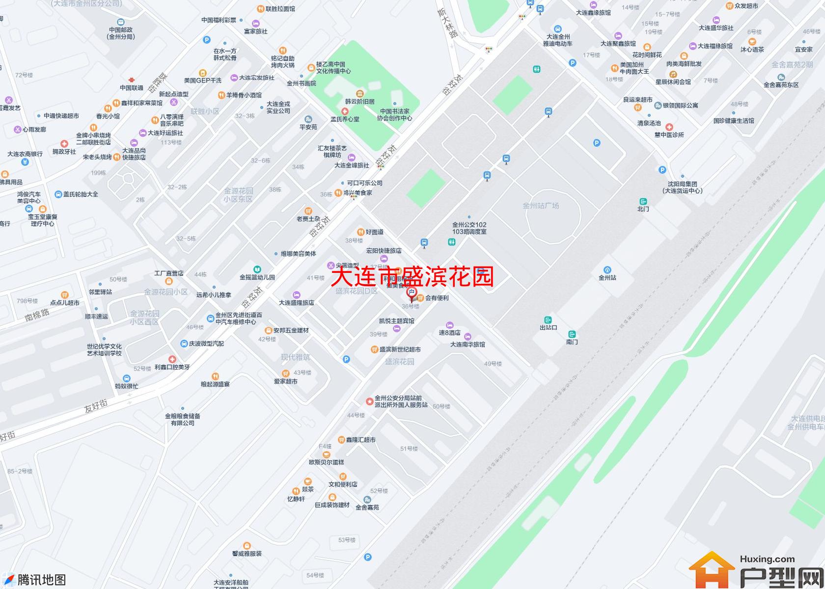 盛滨花园小区 - 户型网