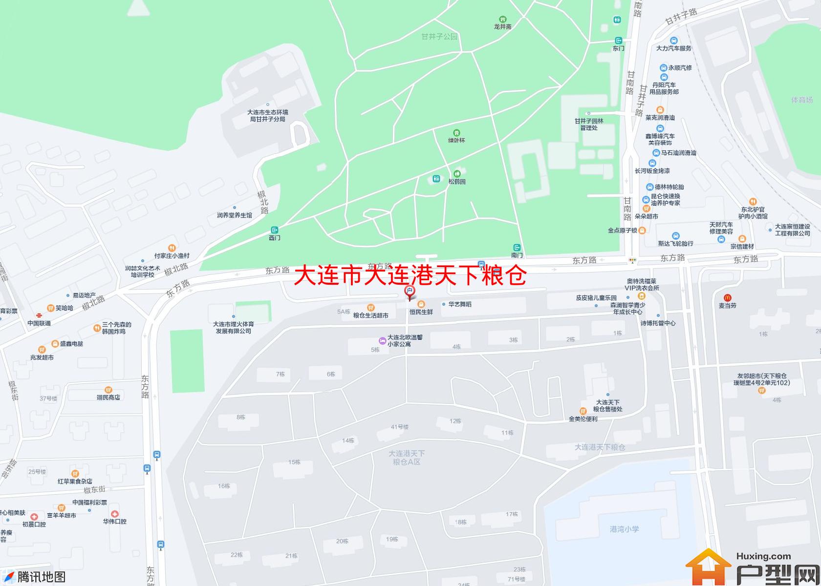 大连港天下粮仓小区 - 户型网