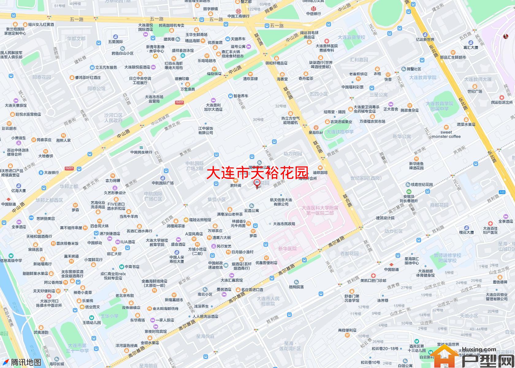 天裕花园小区 - 户型网