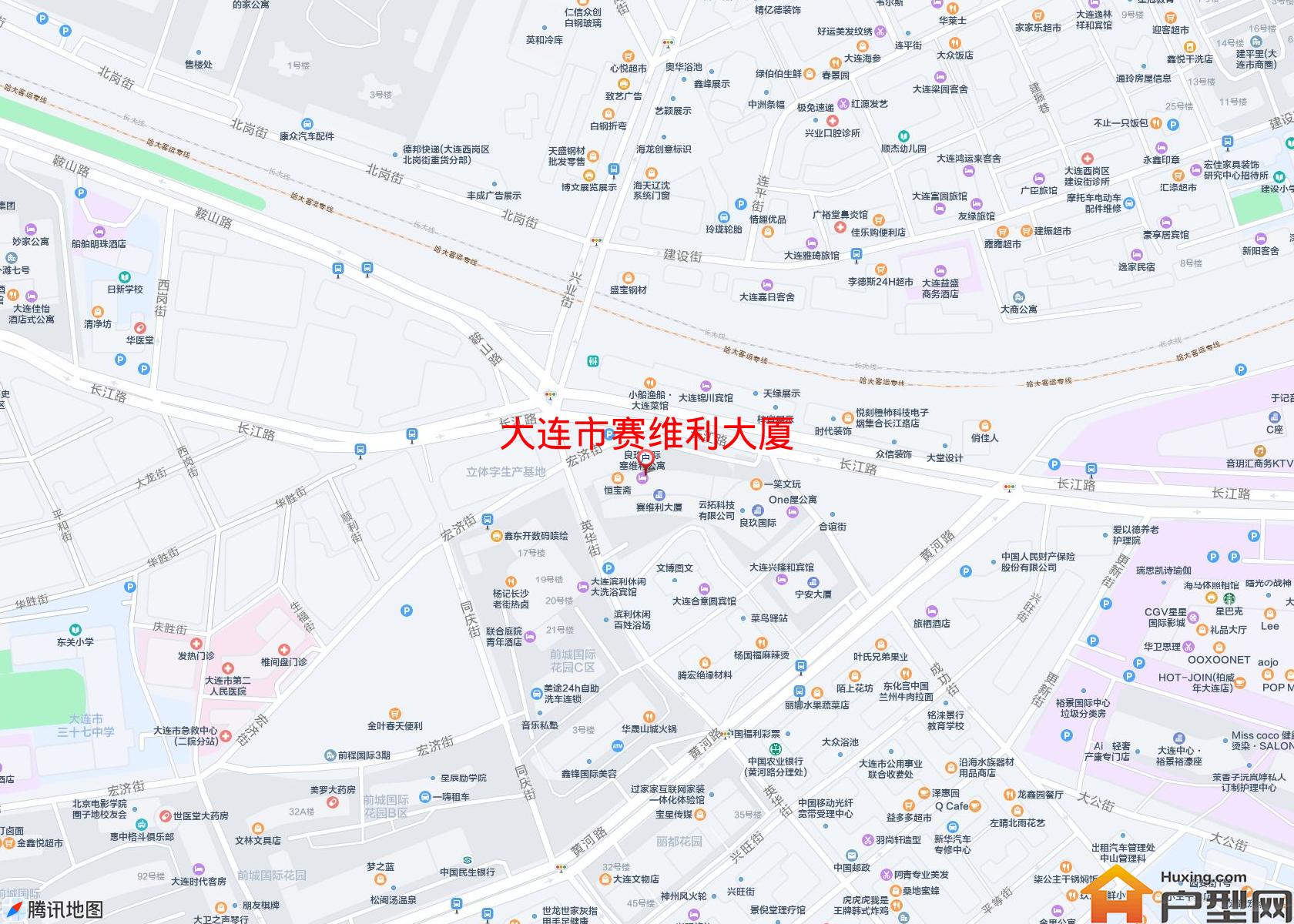 赛维利大厦小区 - 户型网