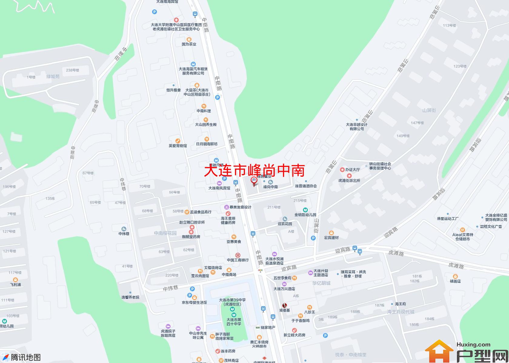 峰尚中南小区 - 户型网