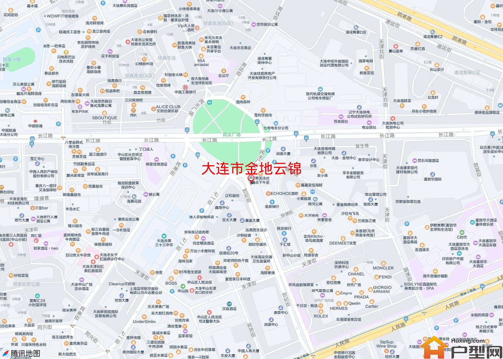 金地云锦小区 - 户型网