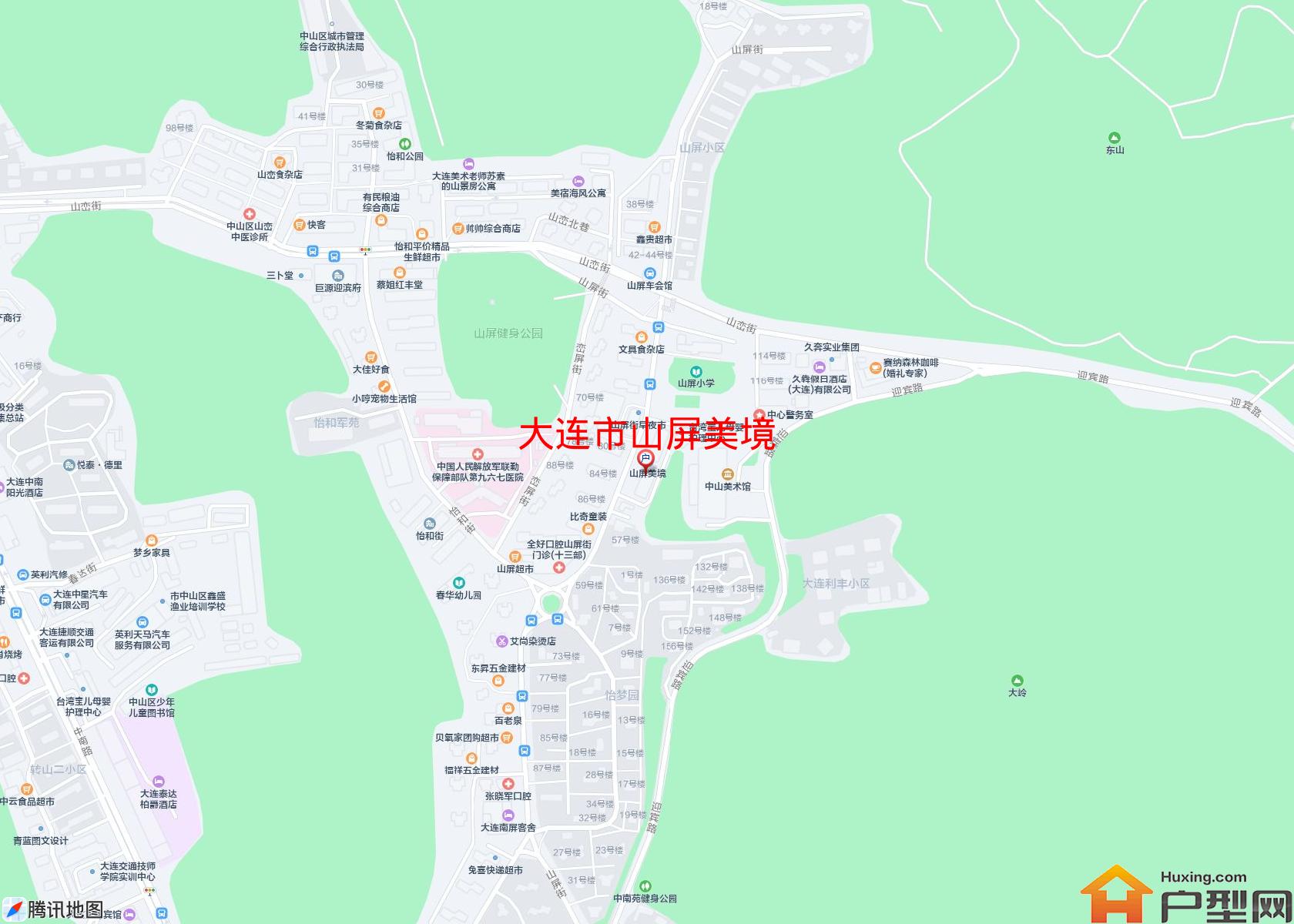 山屏美境小区 - 户型网 山屏美境小区 - 户型网