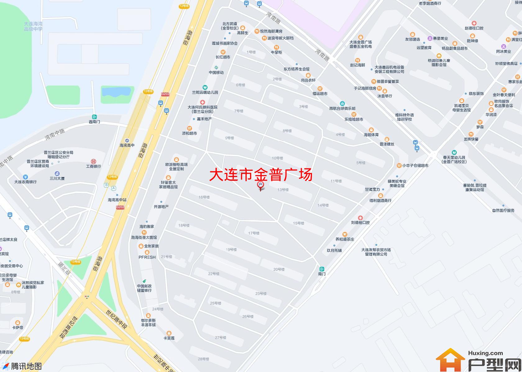 金普广场小区 - 户型网