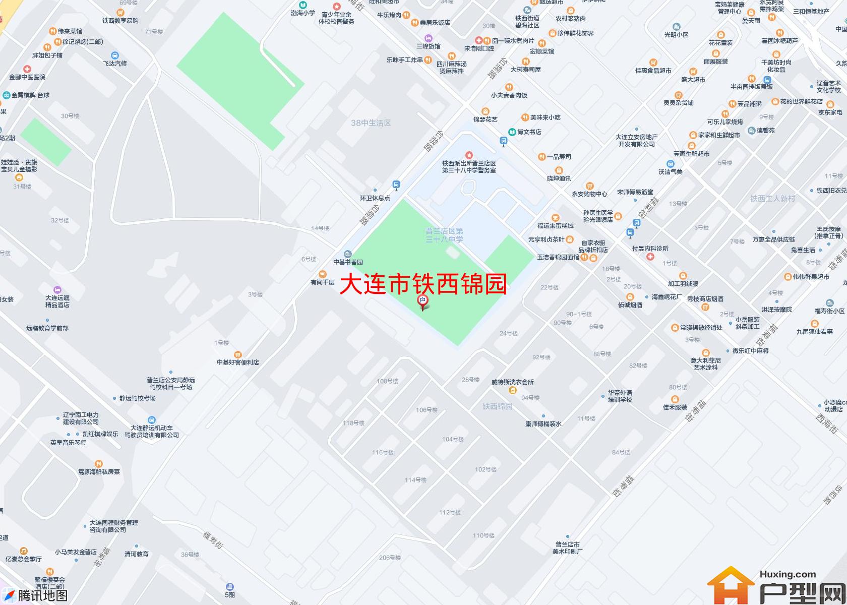 铁西锦园小区 - 户型网