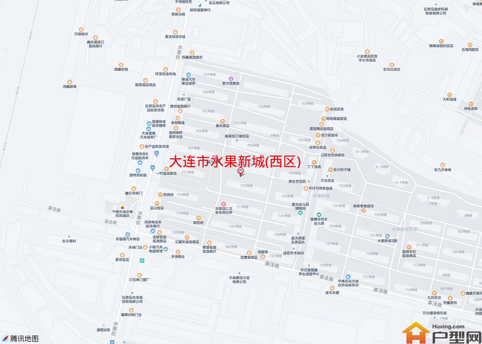 水果新城(西区)小区 - 户型网 水果新城(西区)小区 - 户型网