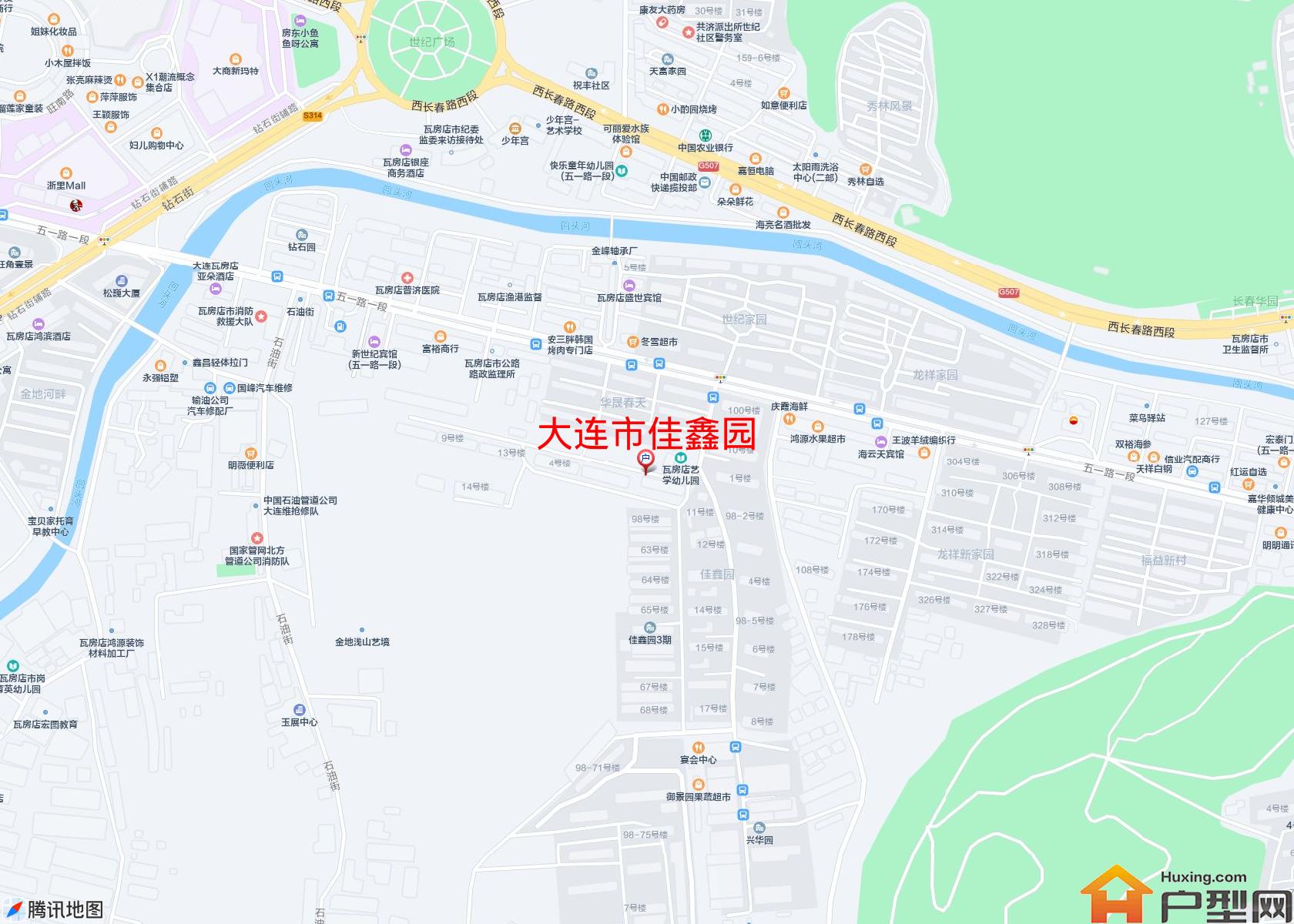 佳鑫园小区 - 户型网