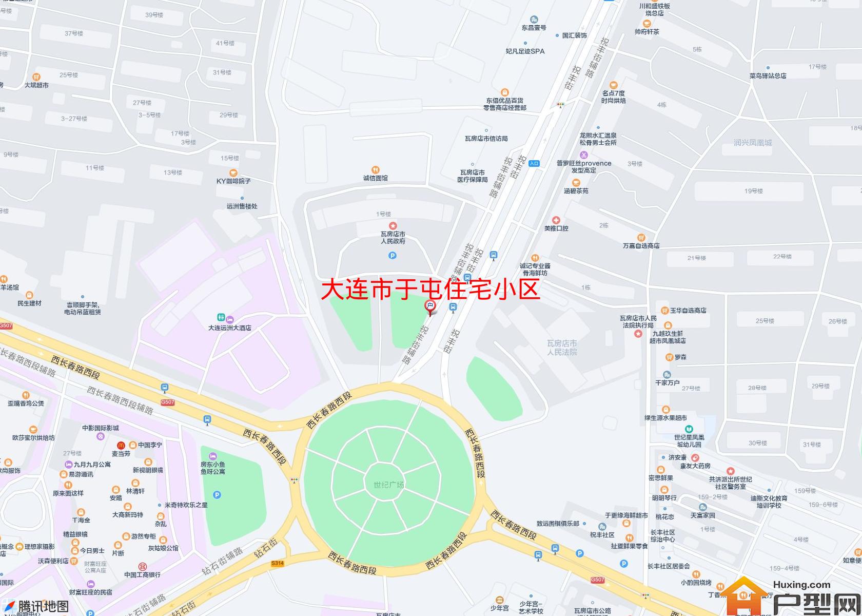 于屯住宅小区小区 - 户型网