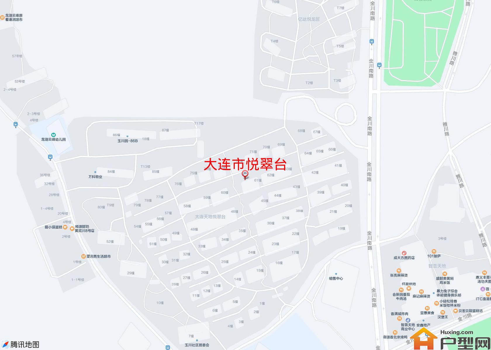 悦翠台小区 - 户型网 悦翠台小区 - 户型网