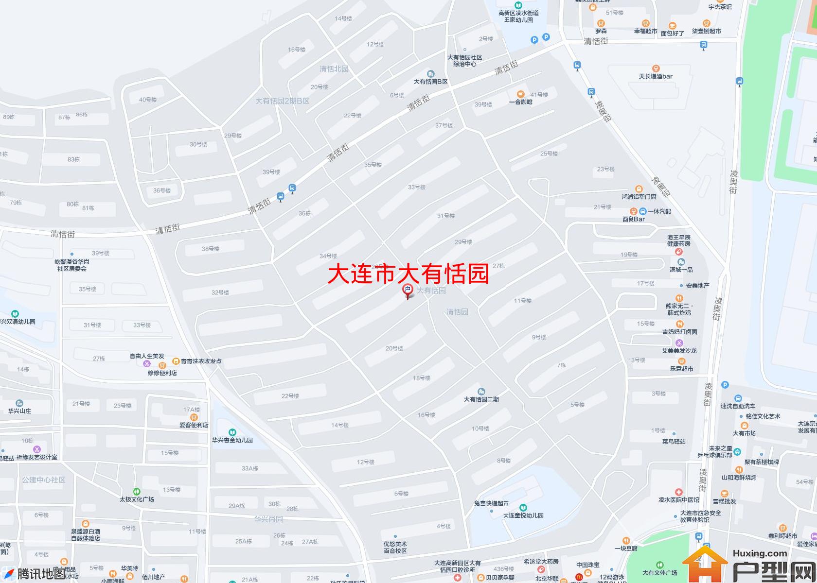 大有恬园小区 - 户型网