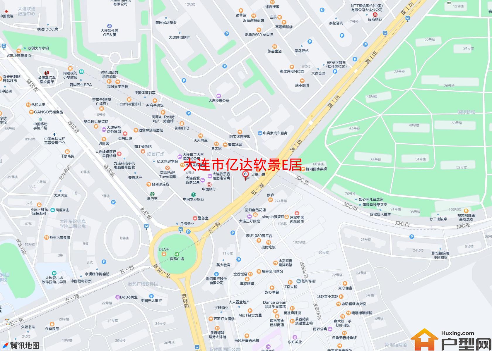 亿达软景E居小区 - 户型网