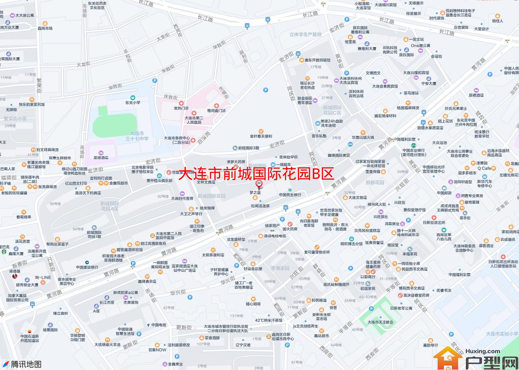 前城国际花园B区小区 - 户型网