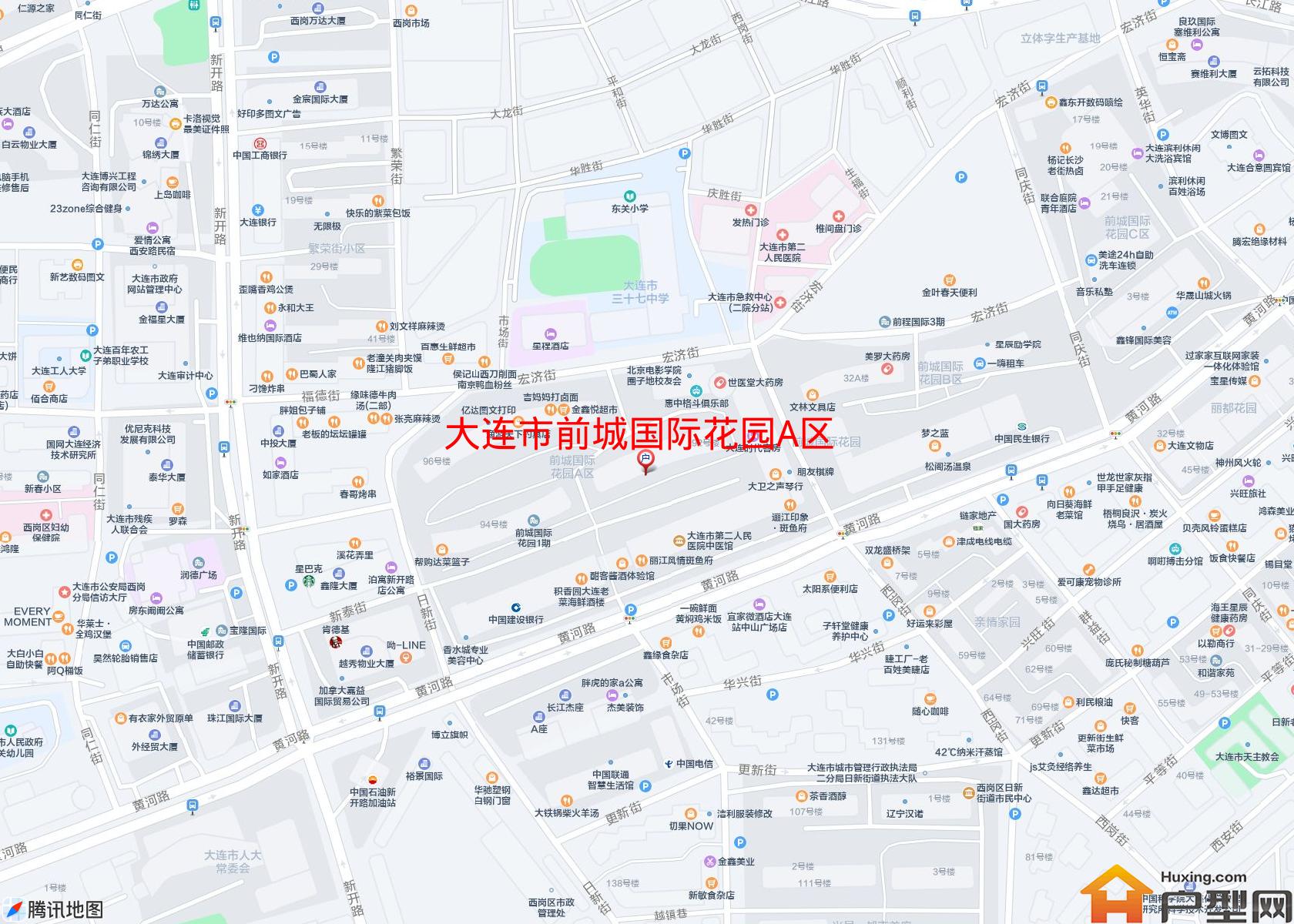 前城国际花园A区小区 - 户型网