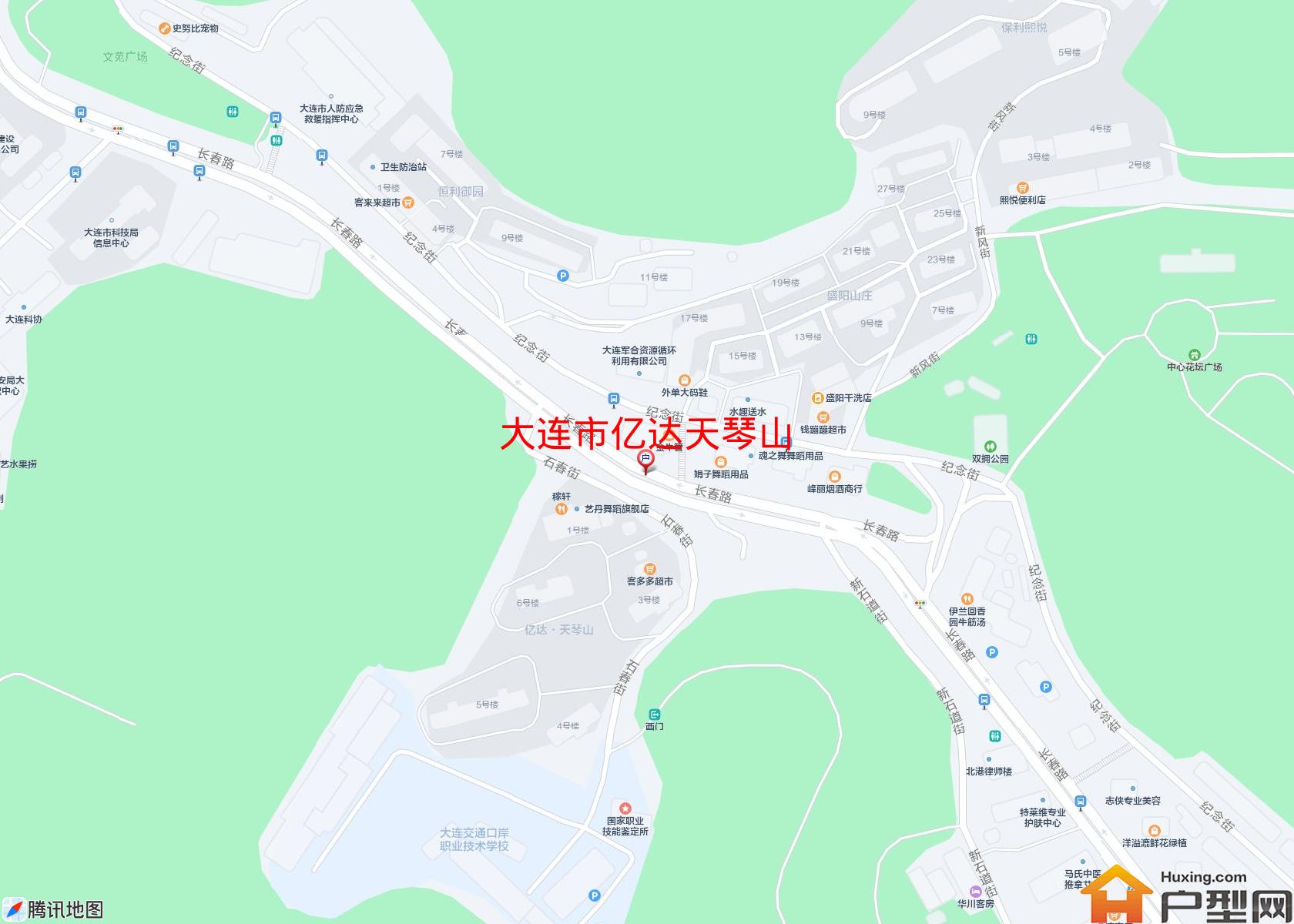 亿达天琴山小区 - 户型网