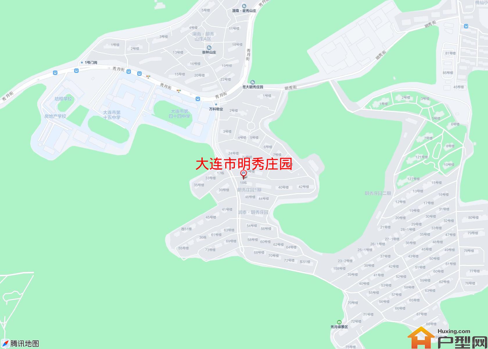 明秀庄园小区 - 户型网 明秀庄园小区 - 户型网