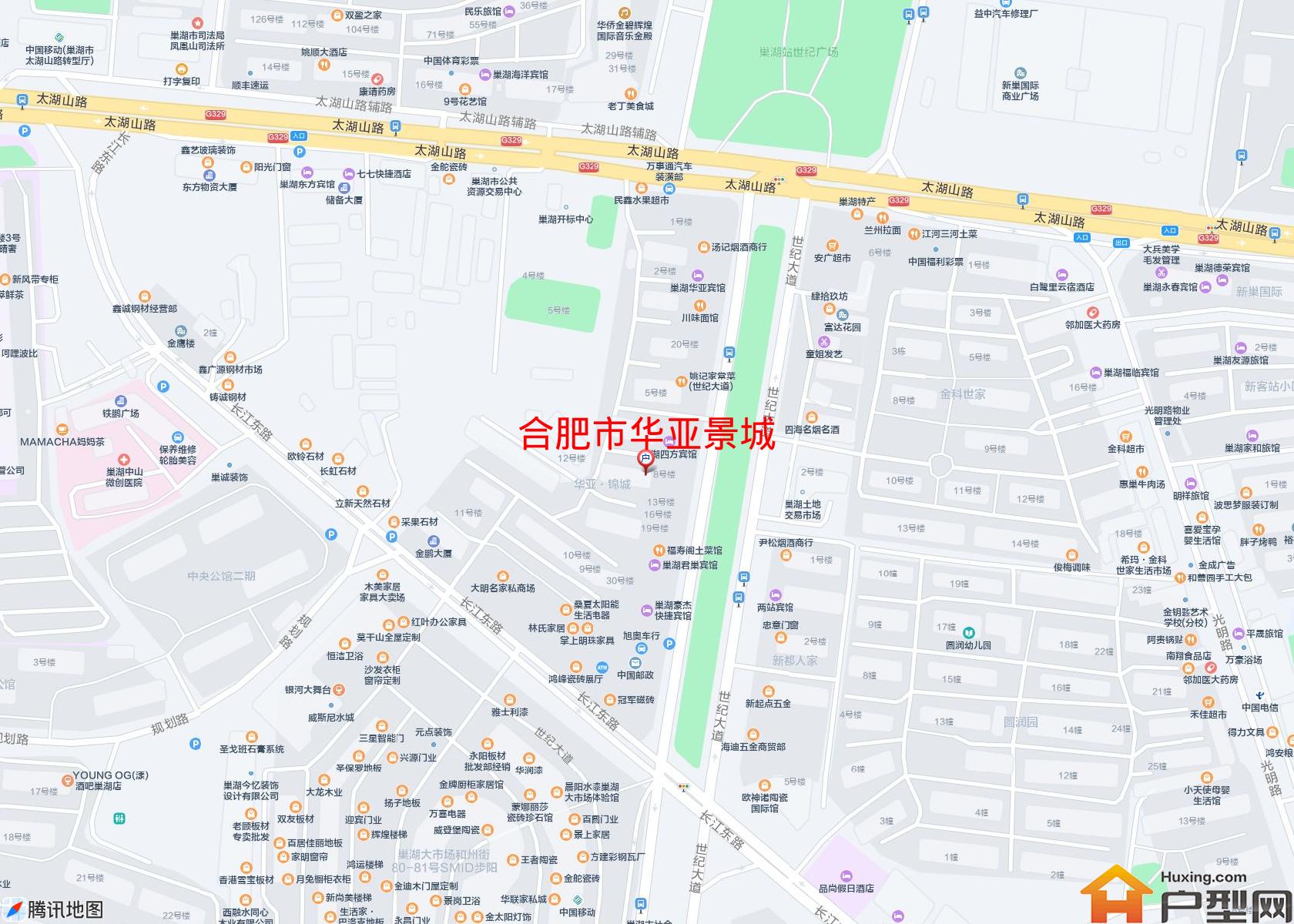 华亚景城小区 - 户型网