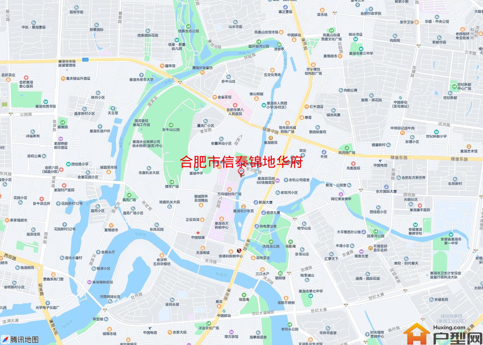 信泰锦地华府小区 - 户型网