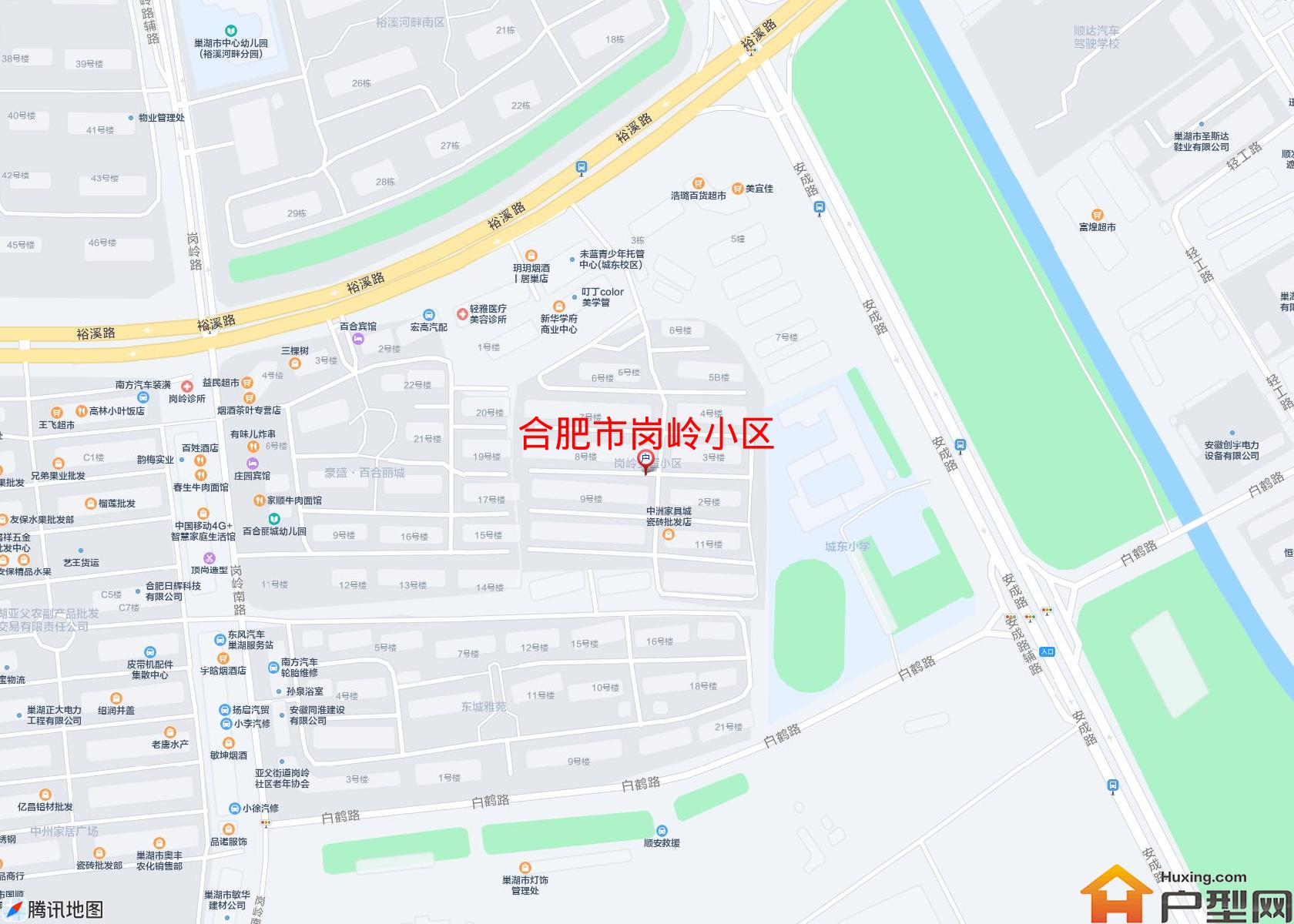 岗岭小区小区 - 户型网