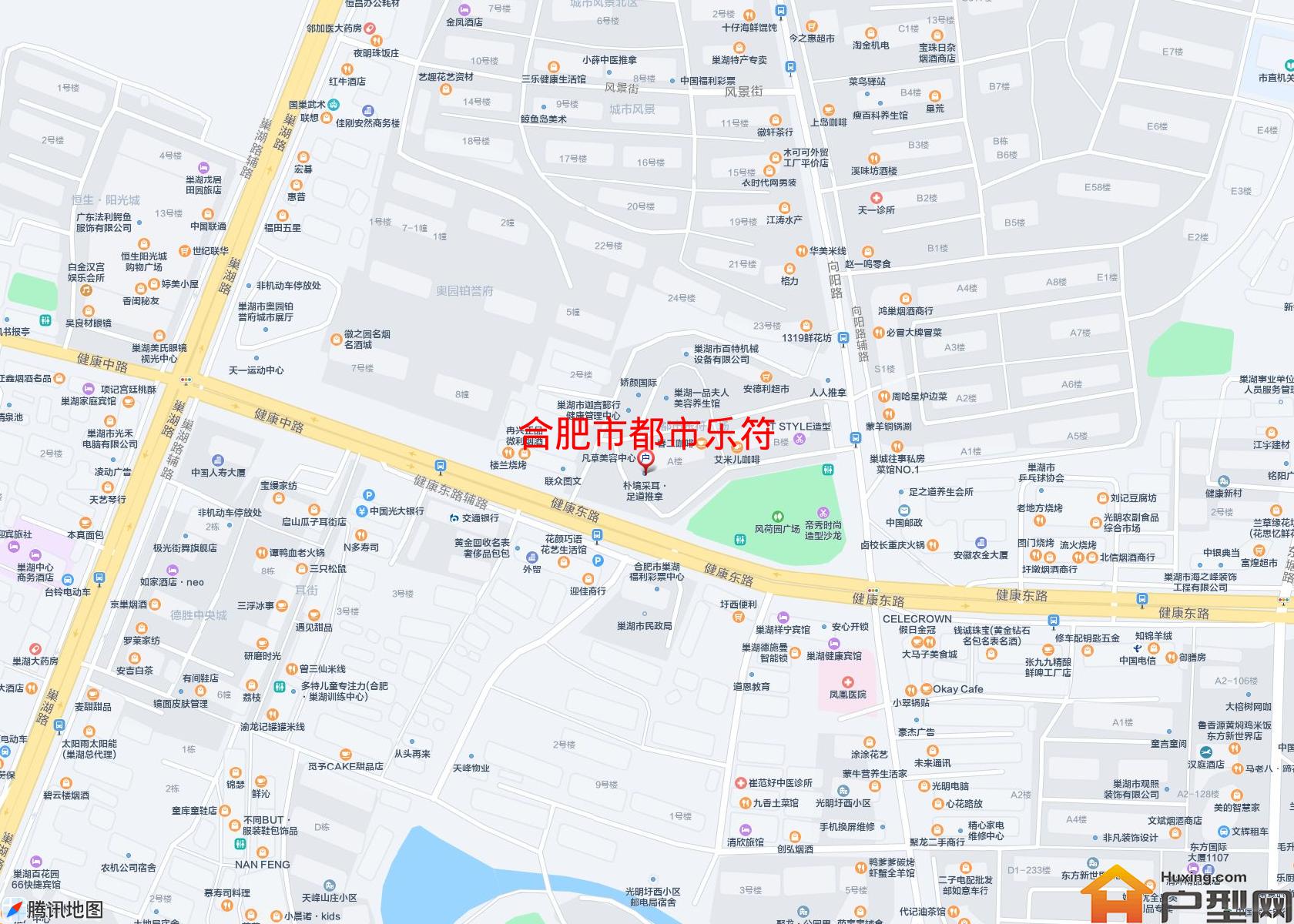 都市乐符小区 - 户型网