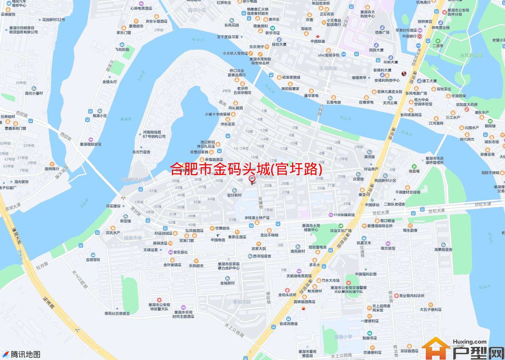 金码头城(官圩路)小区 - 户型网