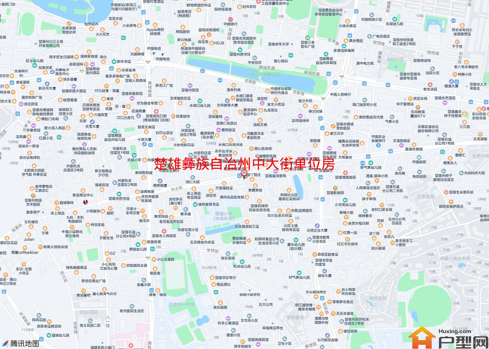 中大街单位房小区 - 户型网