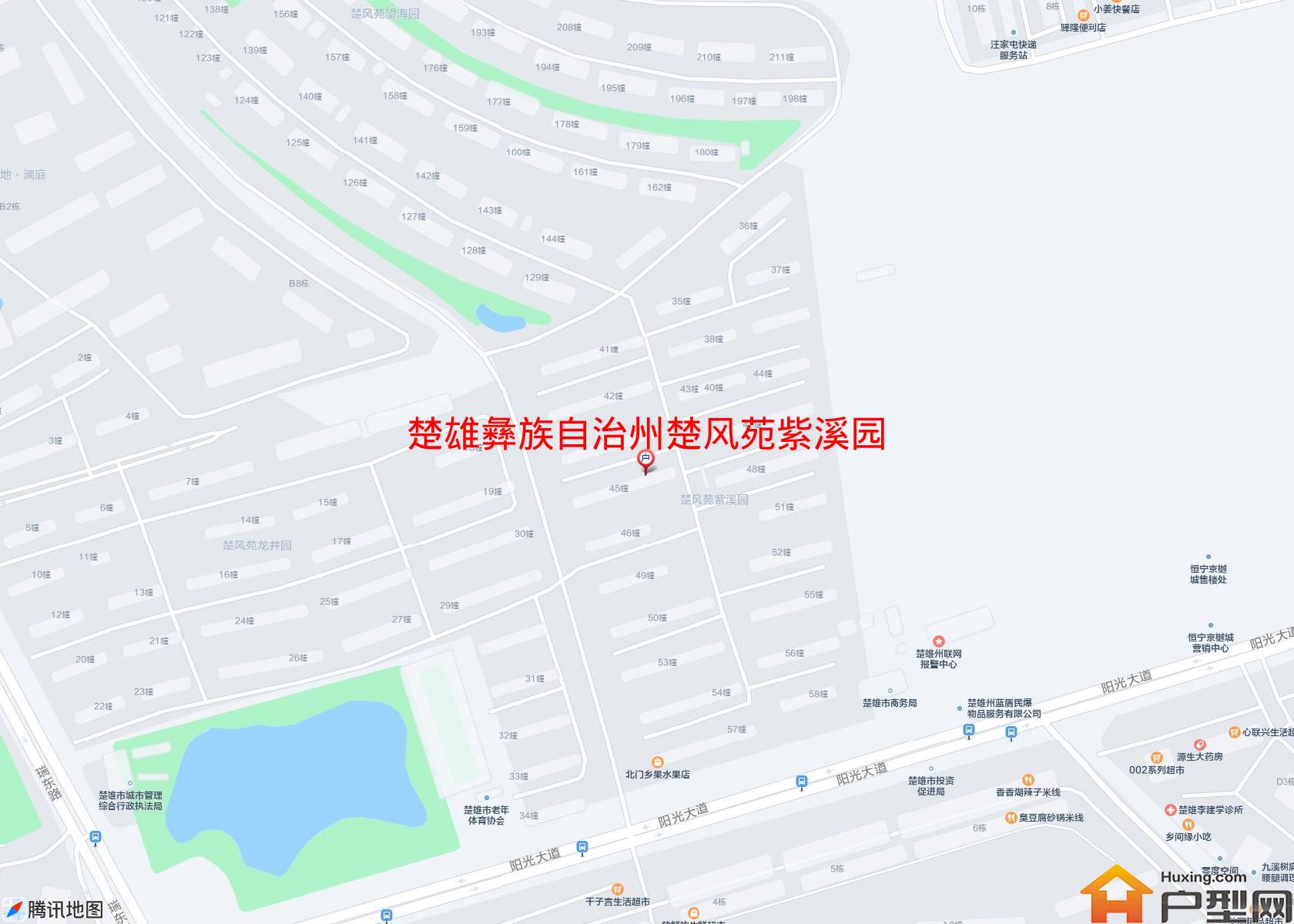 楚风苑紫溪园小区 - 户型网