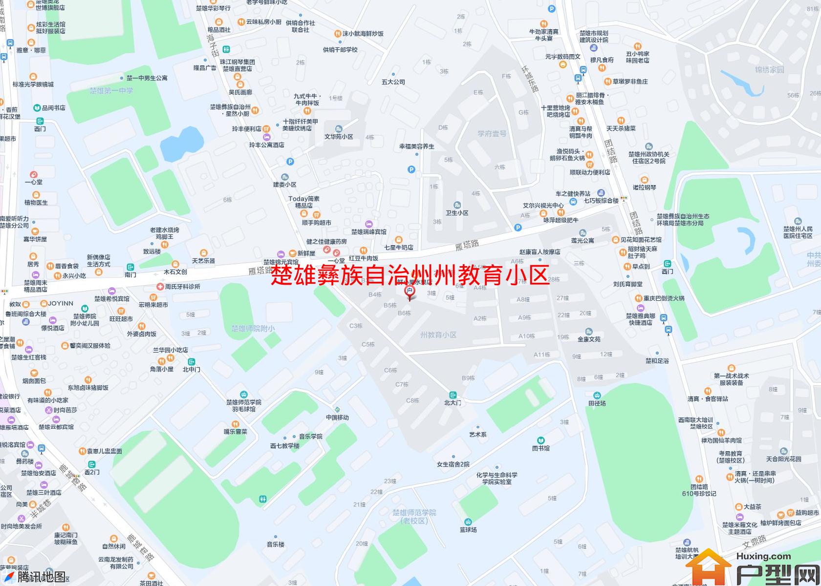 州教育小区小区 - 户型网