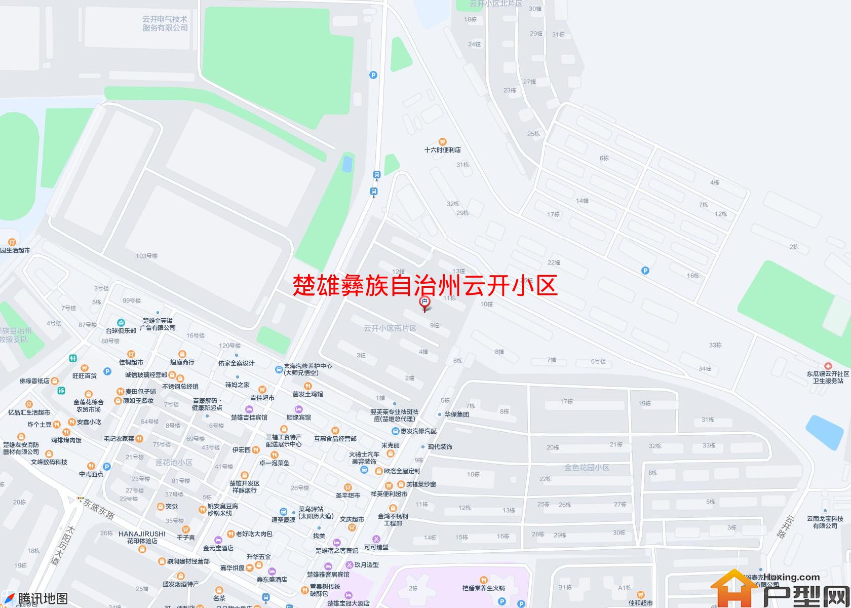 云开小区小区 - 户型网