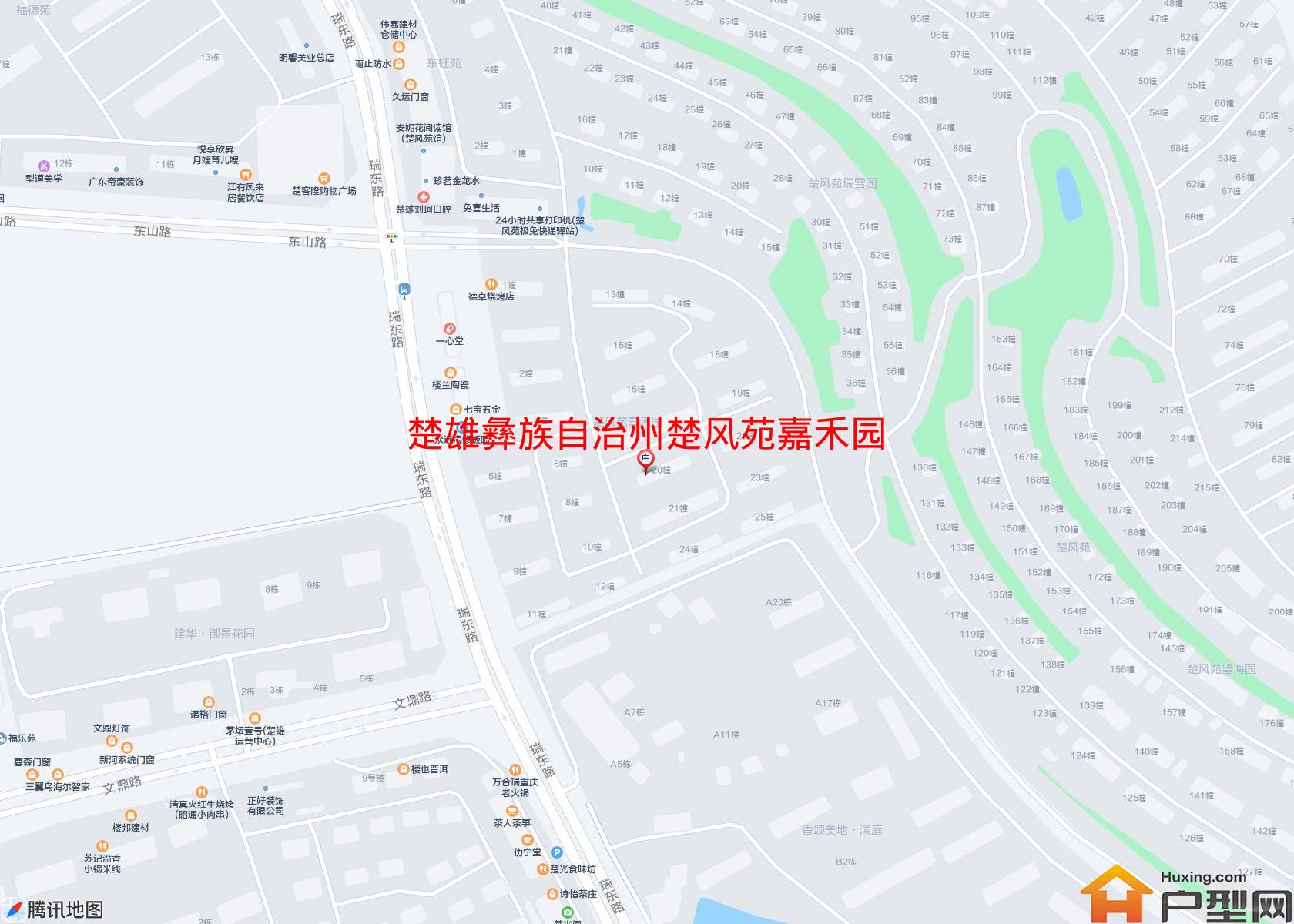 楚风苑嘉禾园小区 - 户型网