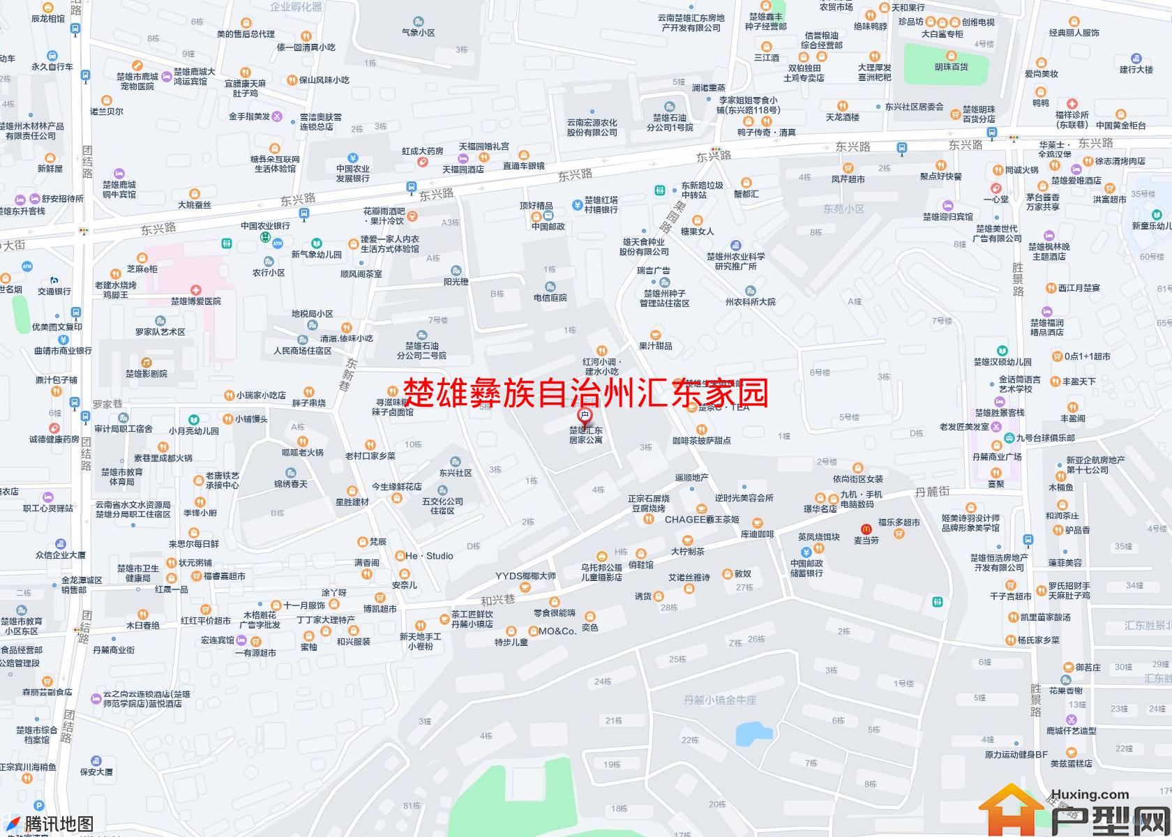汇东家园小区 - 户型网