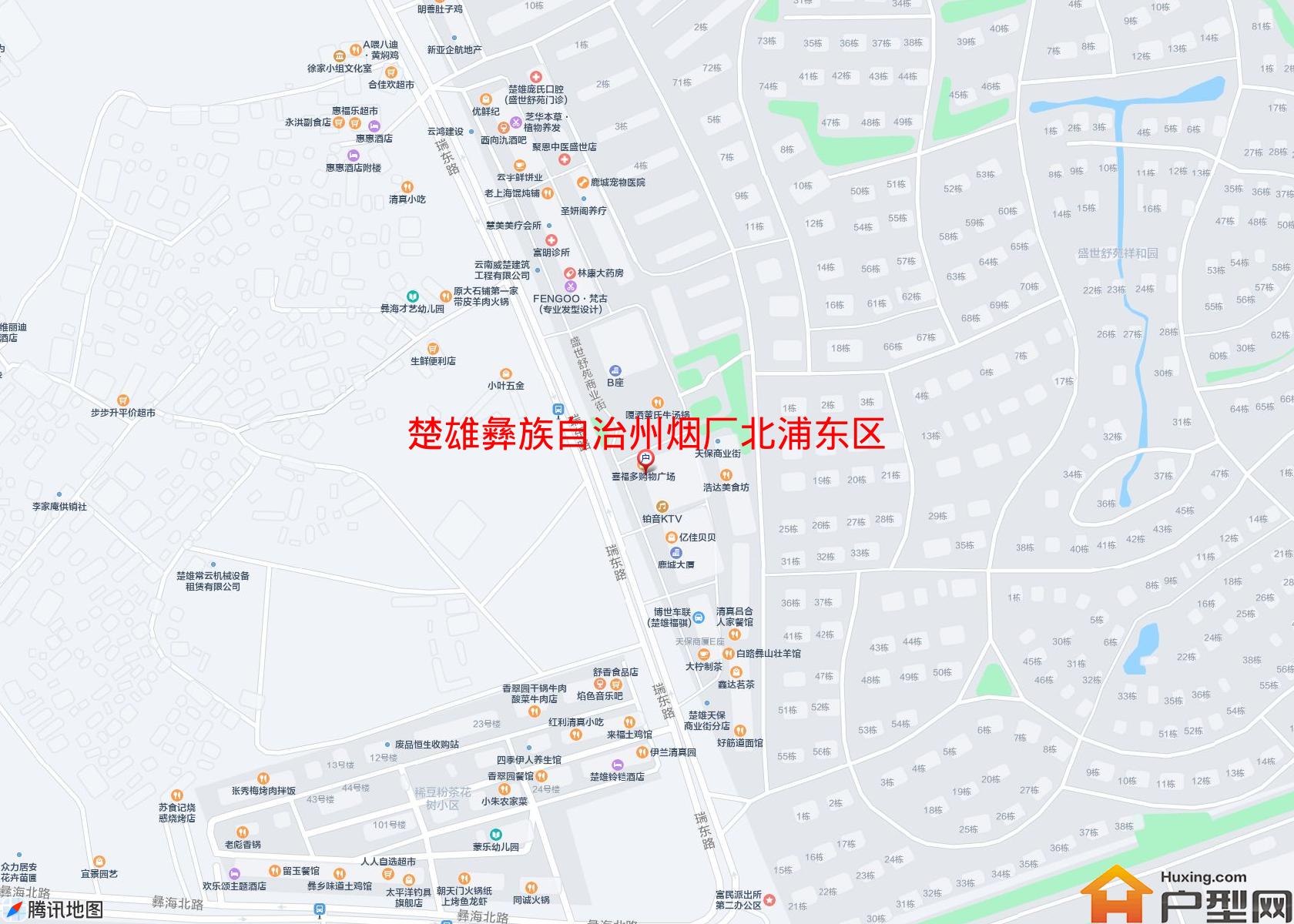 烟厂北浦东区小区 - 户型网