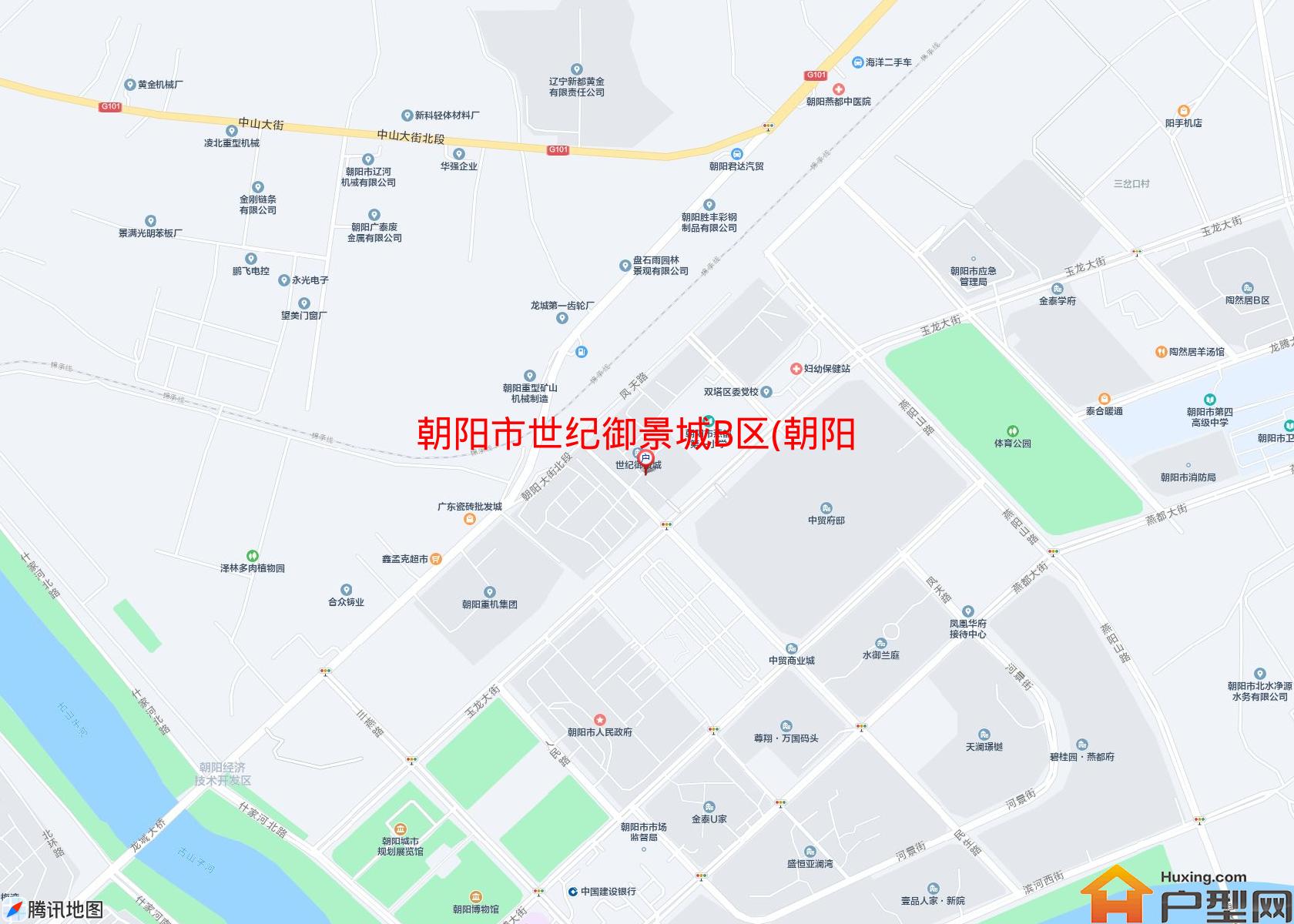 世纪御景城B区(朝阳大街)小区 - 户型网