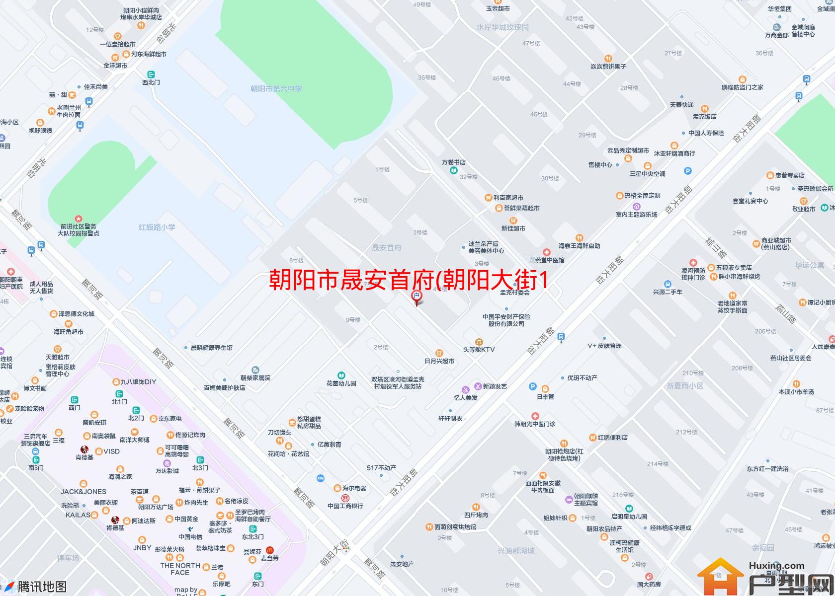 晟安首府(朝阳大街1段21号)小区 - 户型网