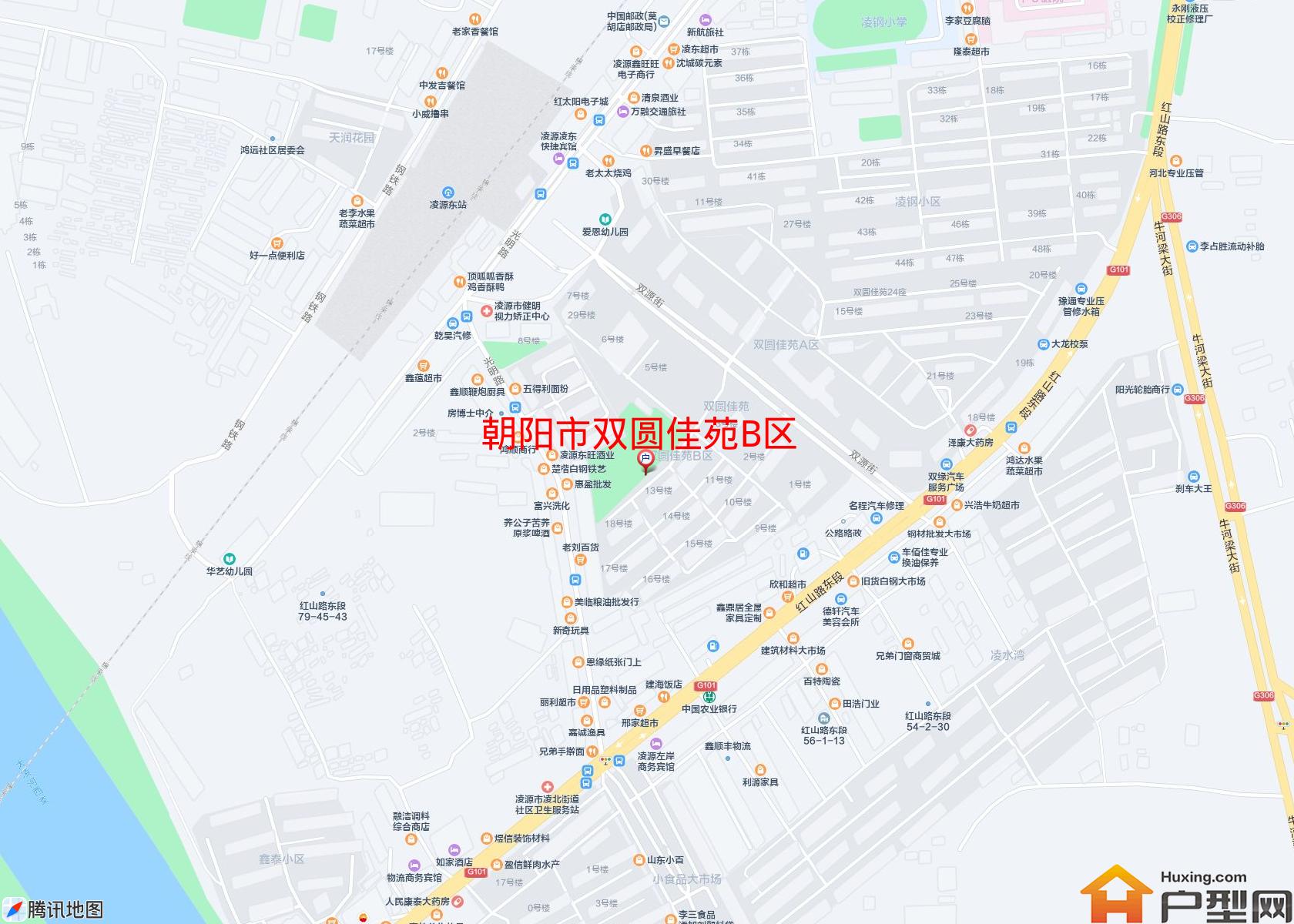 双圆佳苑B区小区 - 户型网