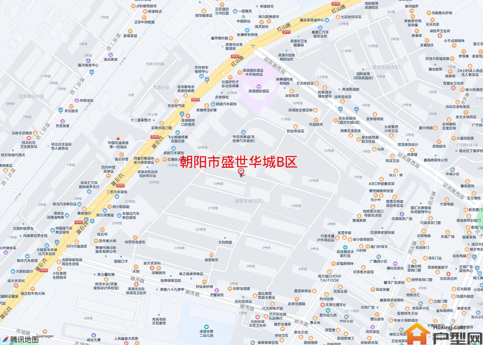 盛世华城B区小区 - 户型网