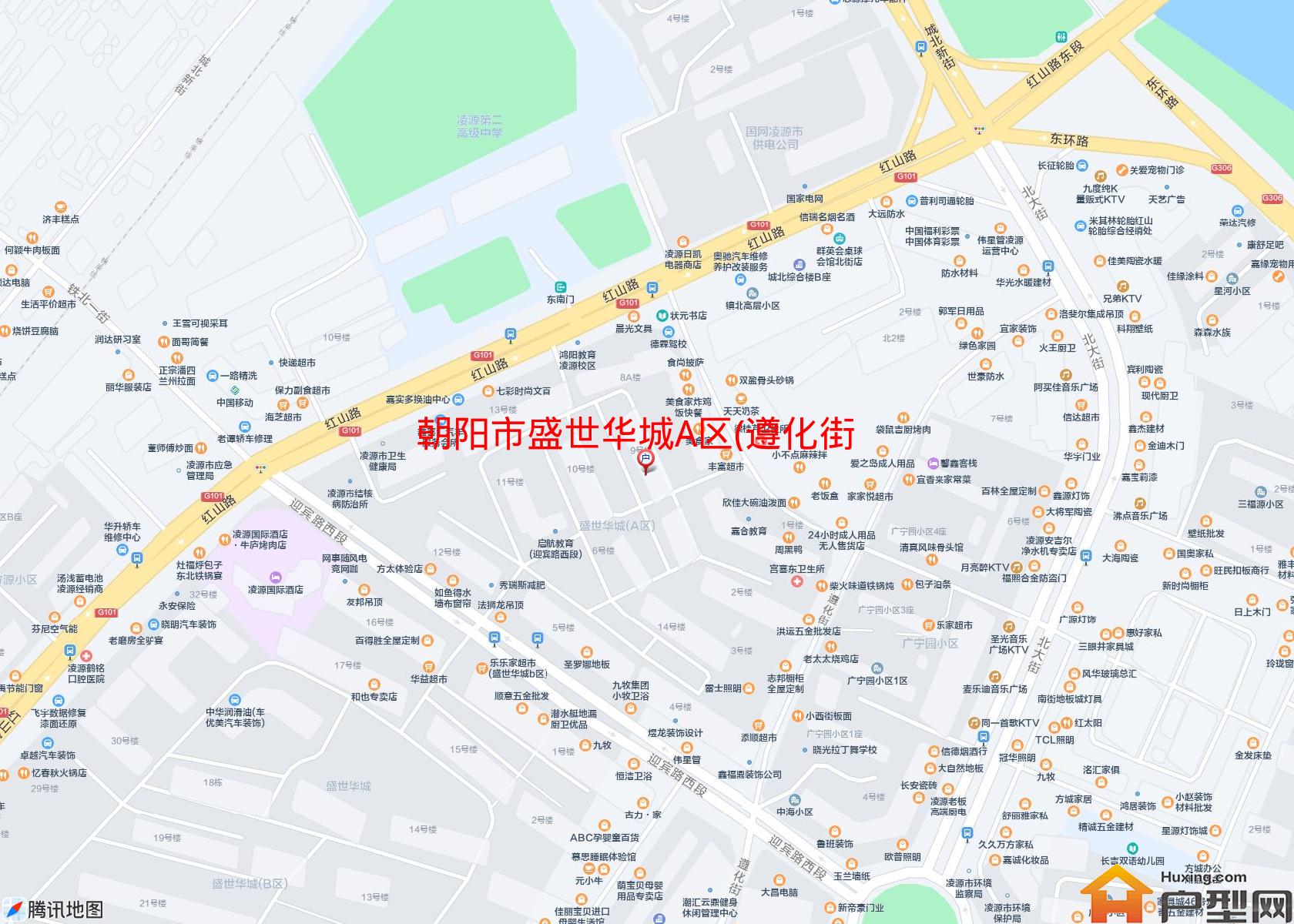 盛世华城A区(遵化街56号)小区 - 户型网