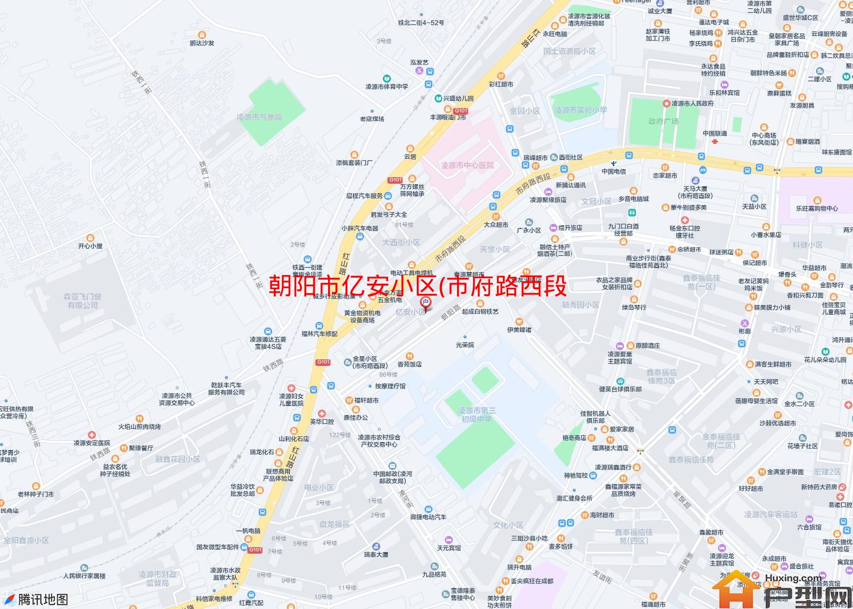 亿安小区(市府路西段62号)小区 - 户型网