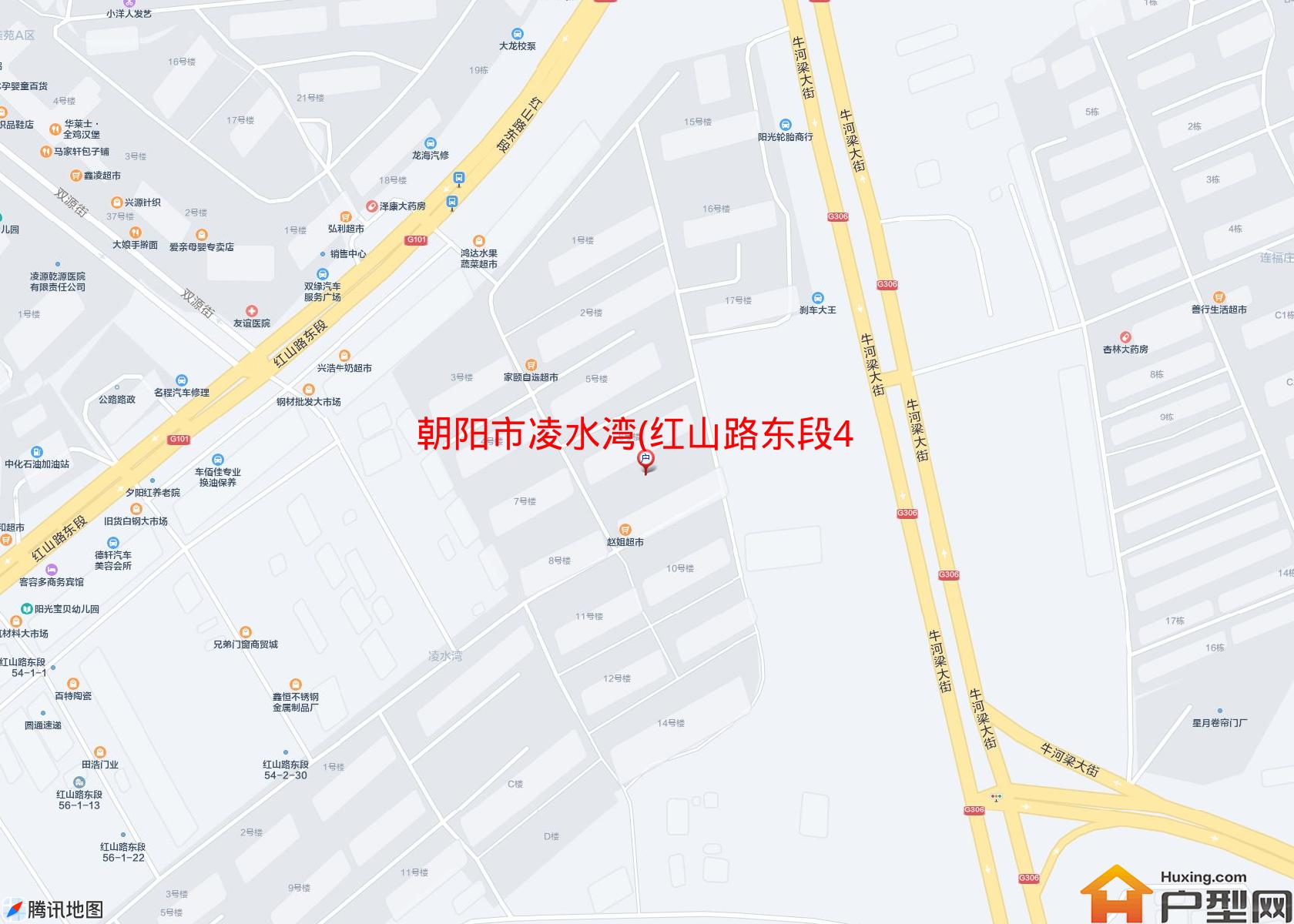 凌水湾(红山路东段47号)小区 - 户型网